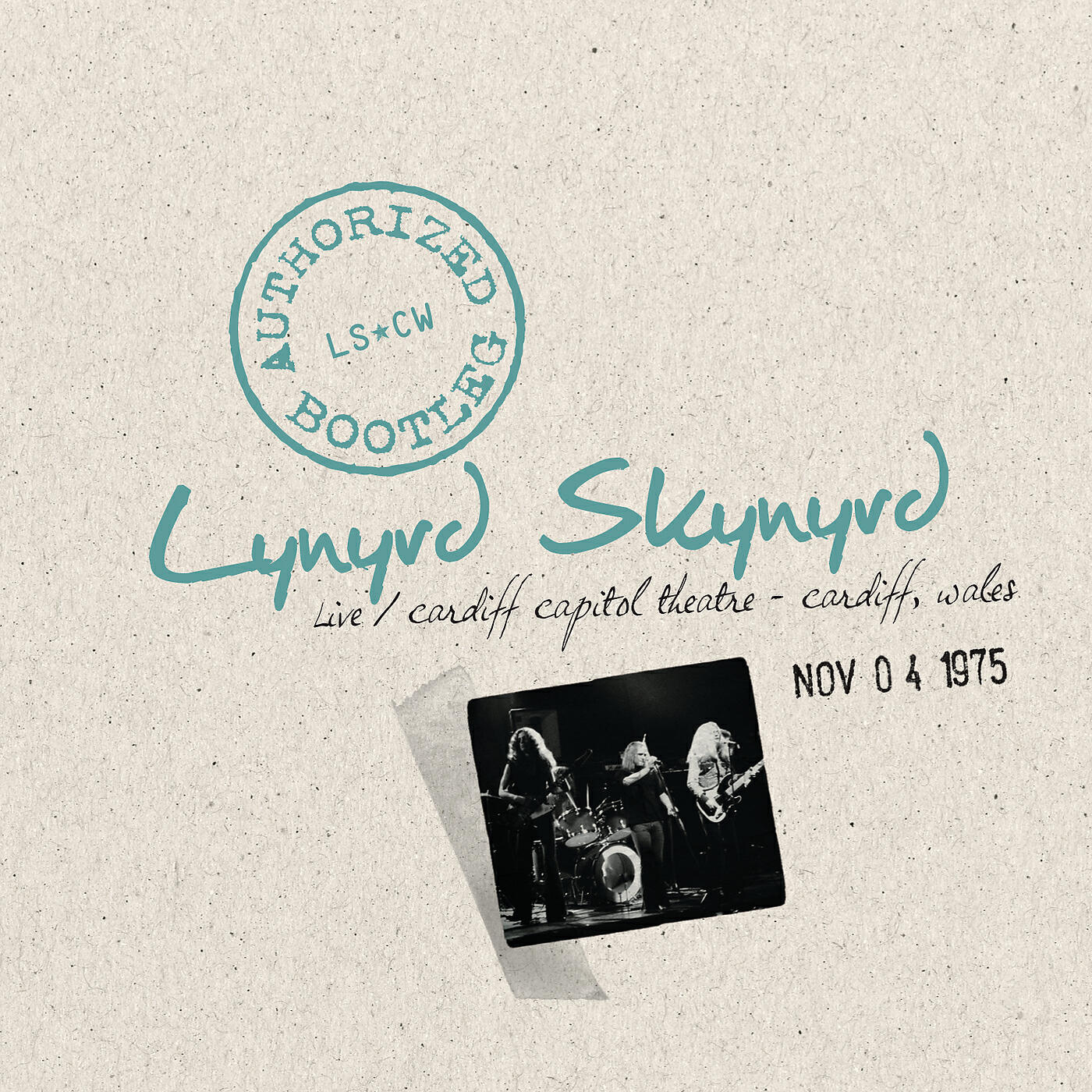 Релиз Authorized Bootleg - Live Cardiff Capitol Theatre, Cardiff, Wales, November 4, 1975