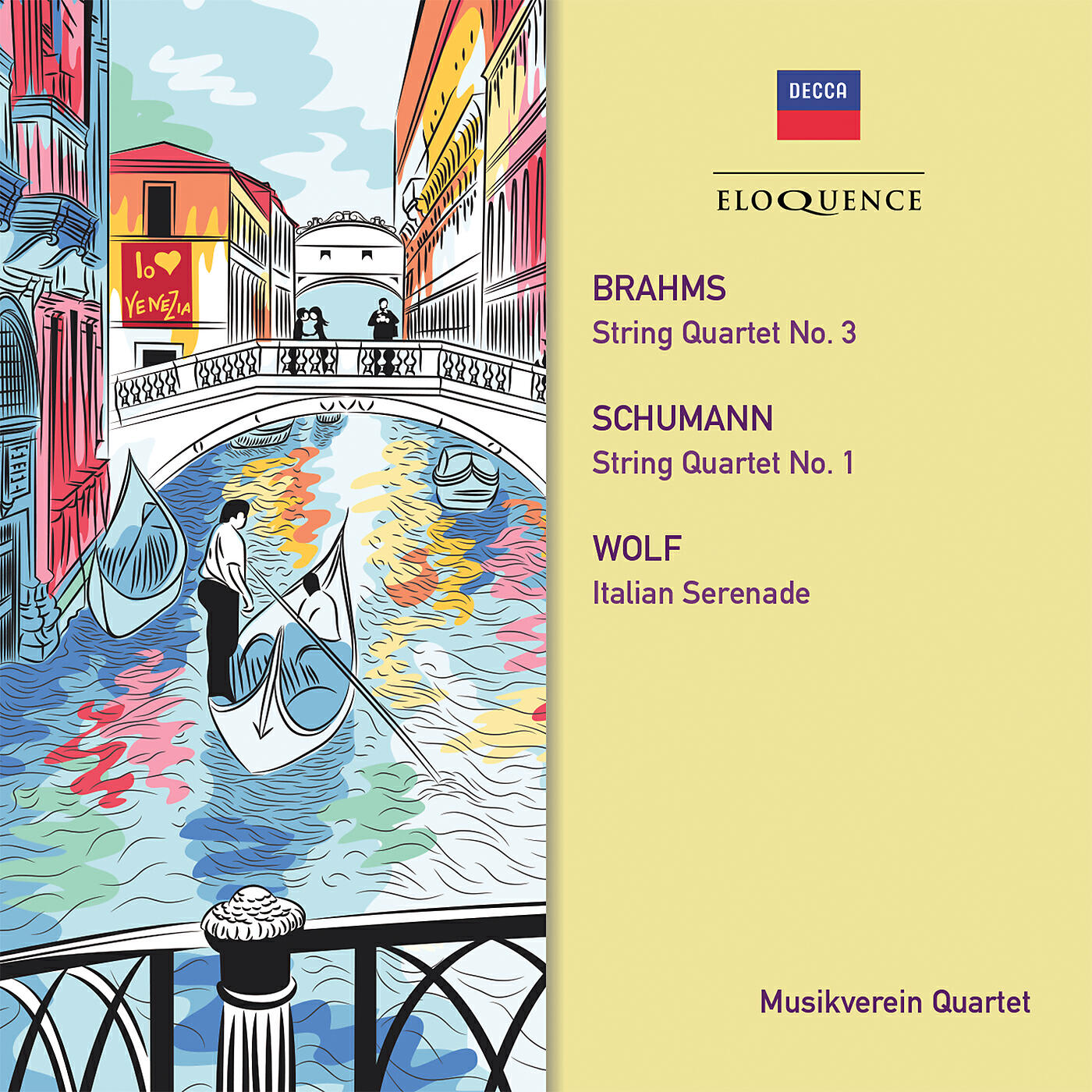 Релиз Brahms, Schumann: String Quartets