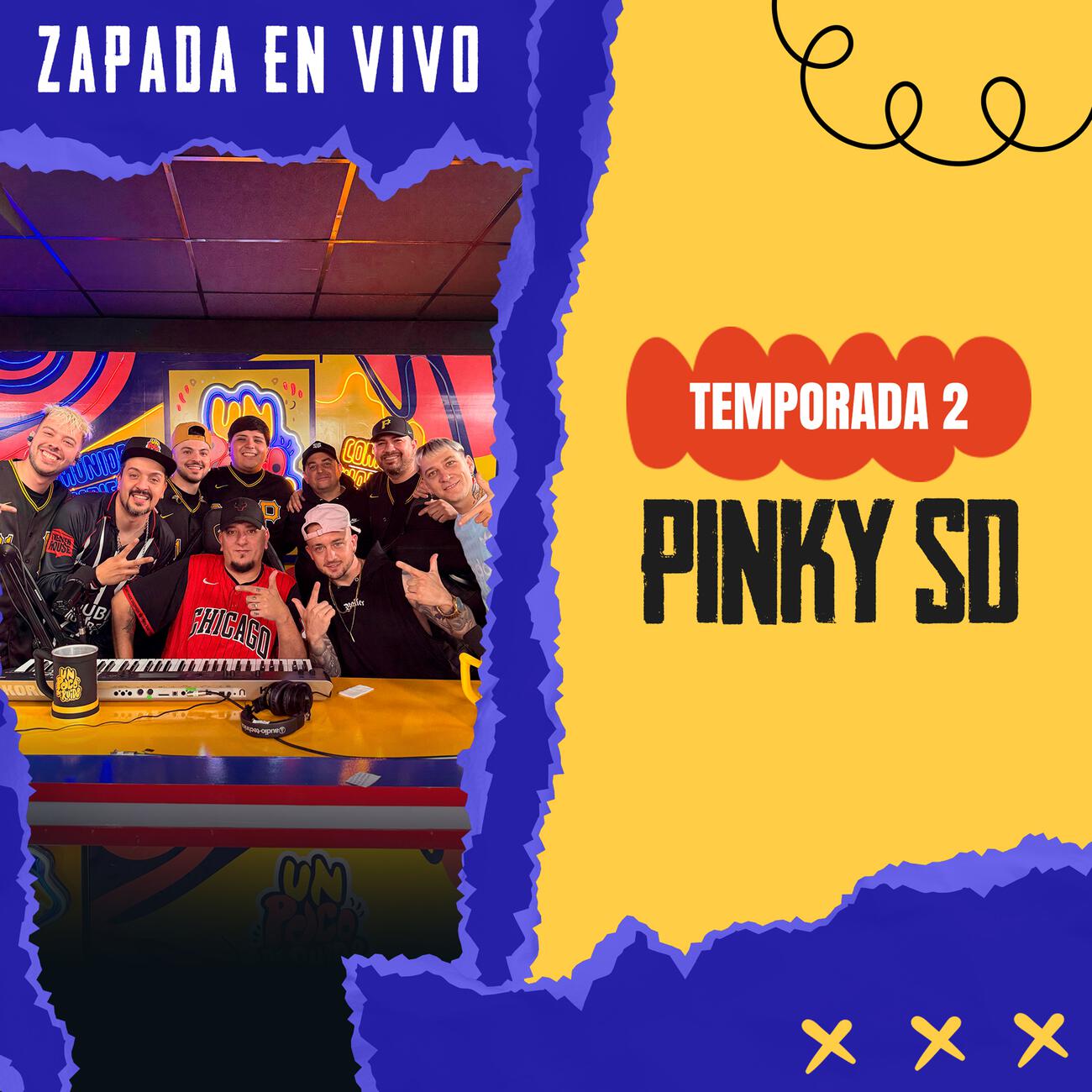 Релиз PINKY SD / Zapada EN VIVO en UN POCO DE RUIDO !