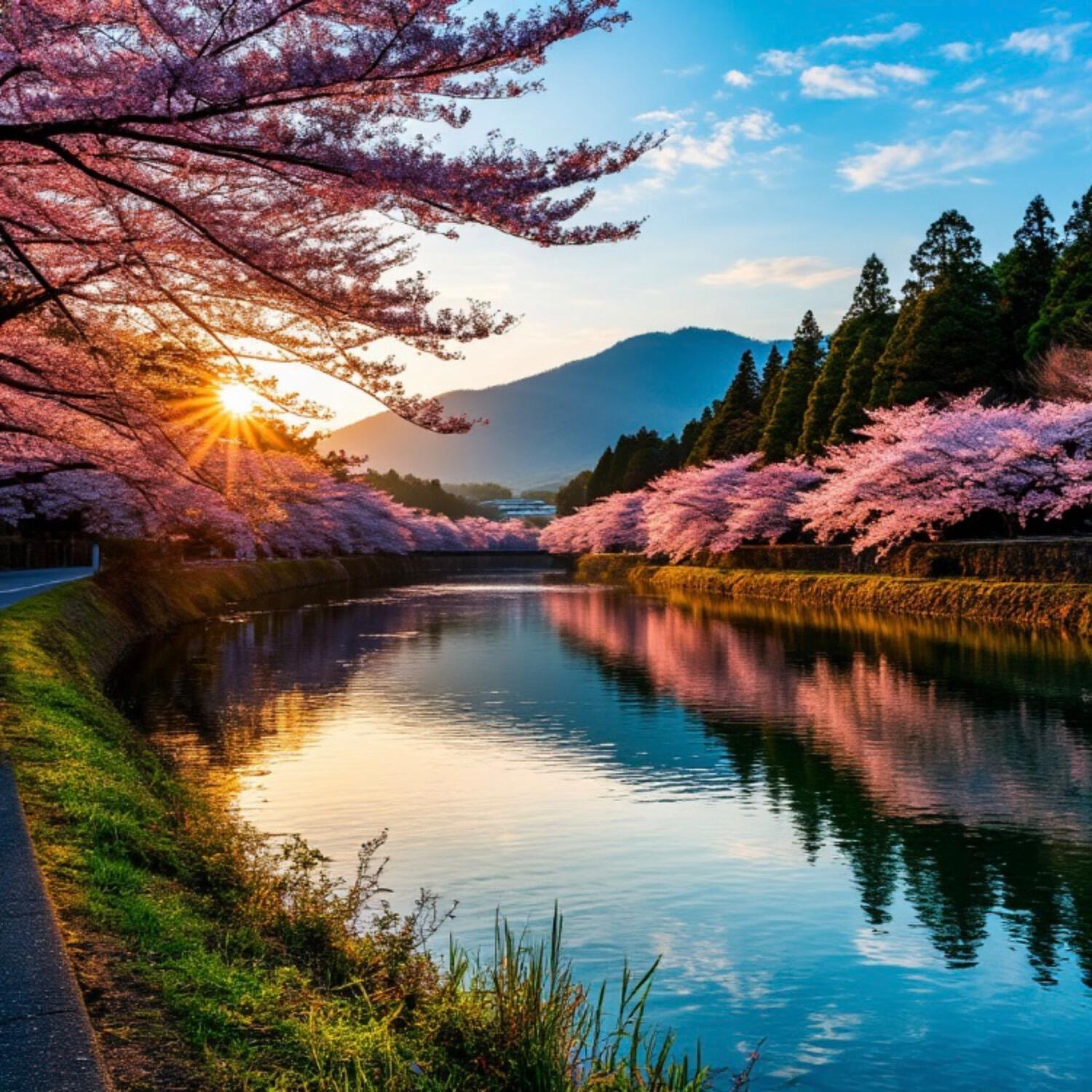 Релиз 川のそばの朝