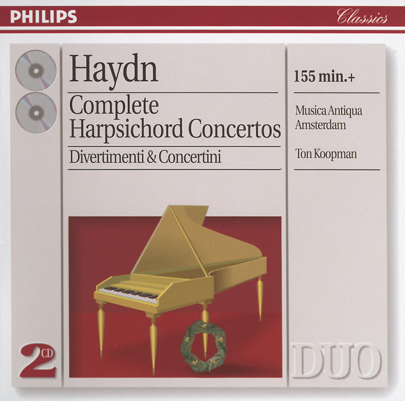 Релиз Haydn: Complete Harpsichord Concertos; Divertimenti etc.