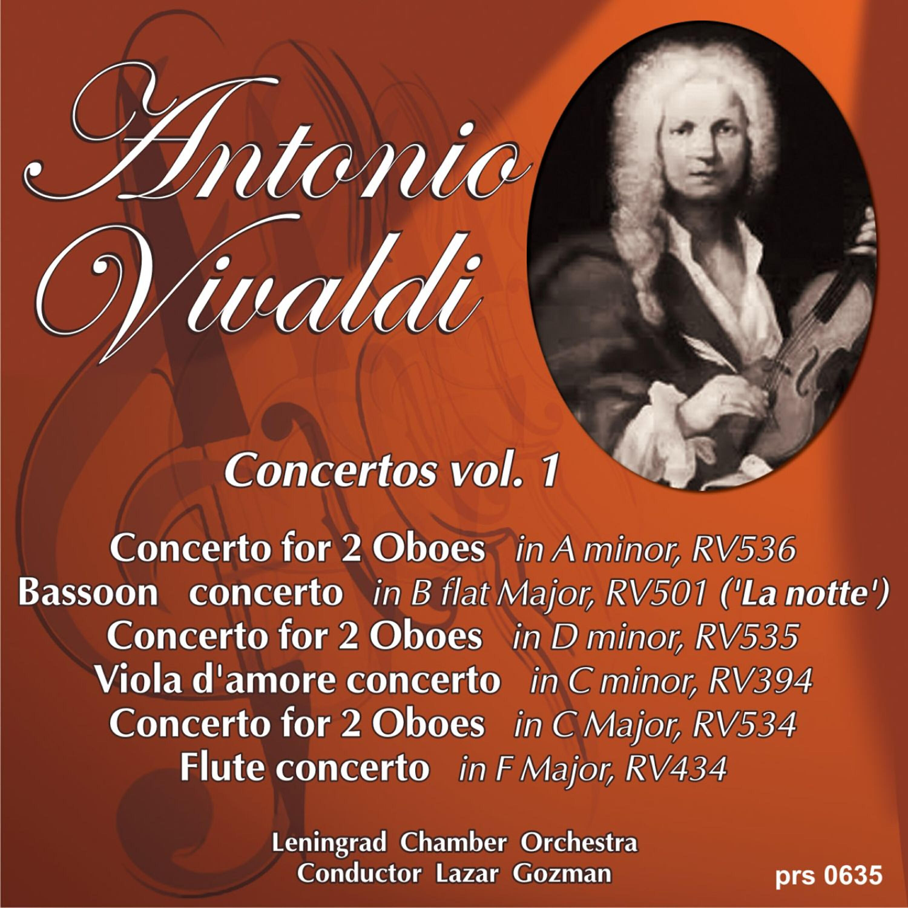 Релиз Antonio Vivaldi. Viola D'amore Moncerto in C Minor, RV 394