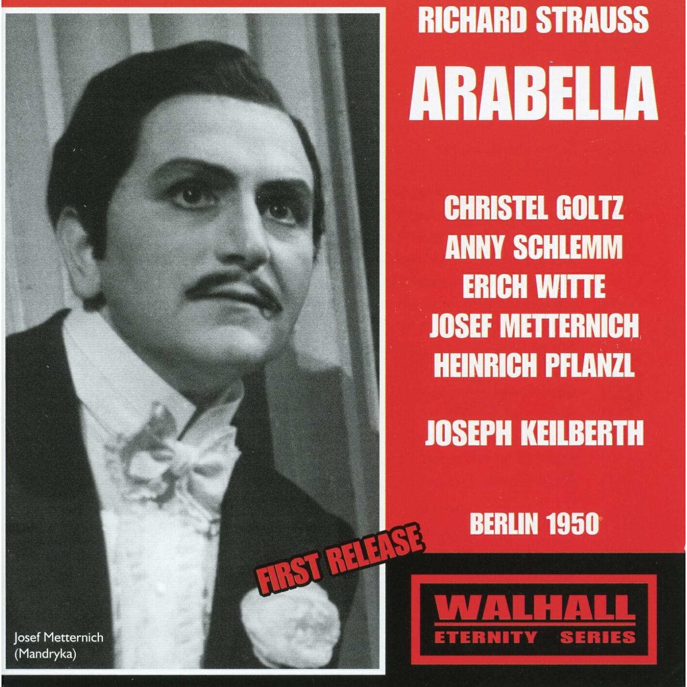 Релиз Richard Strauss: Arabella, Op. 79, TrV 263 (Recorded 1950)