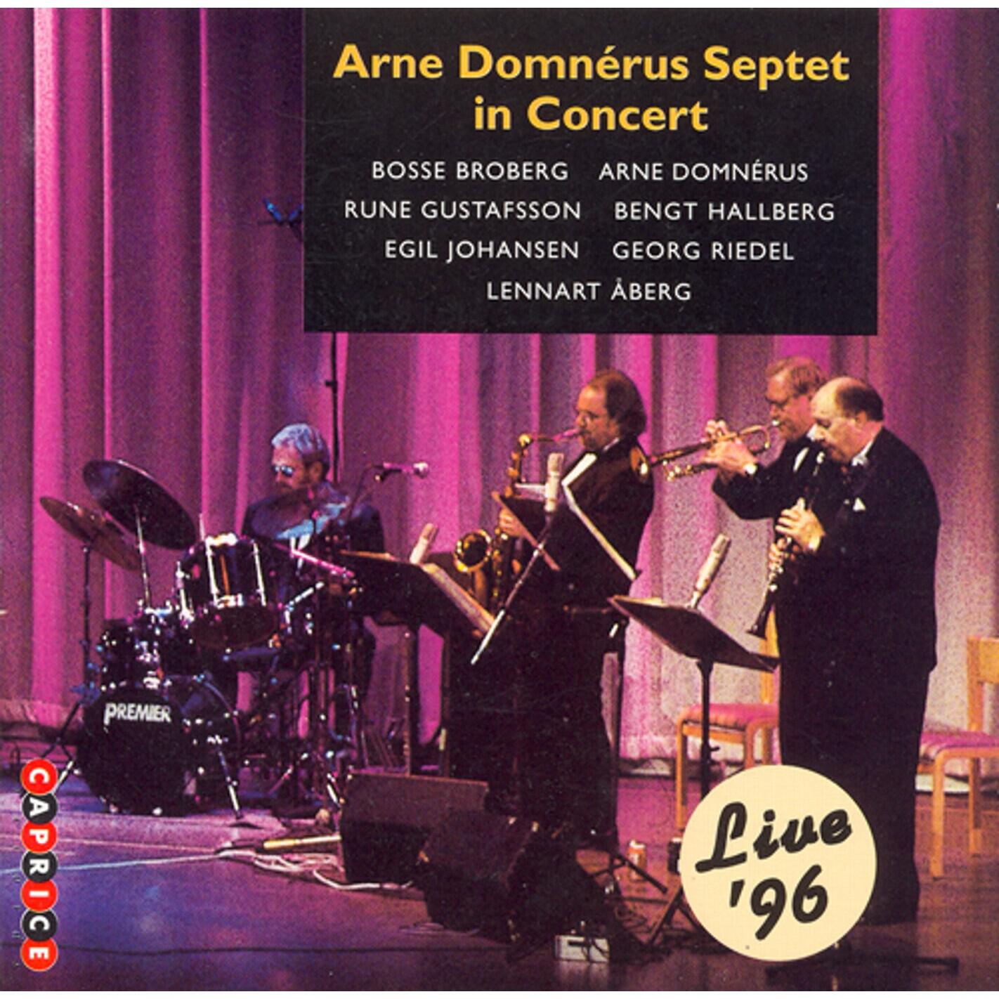 Релиз Arne Domnérus Septet In Concert Live '96