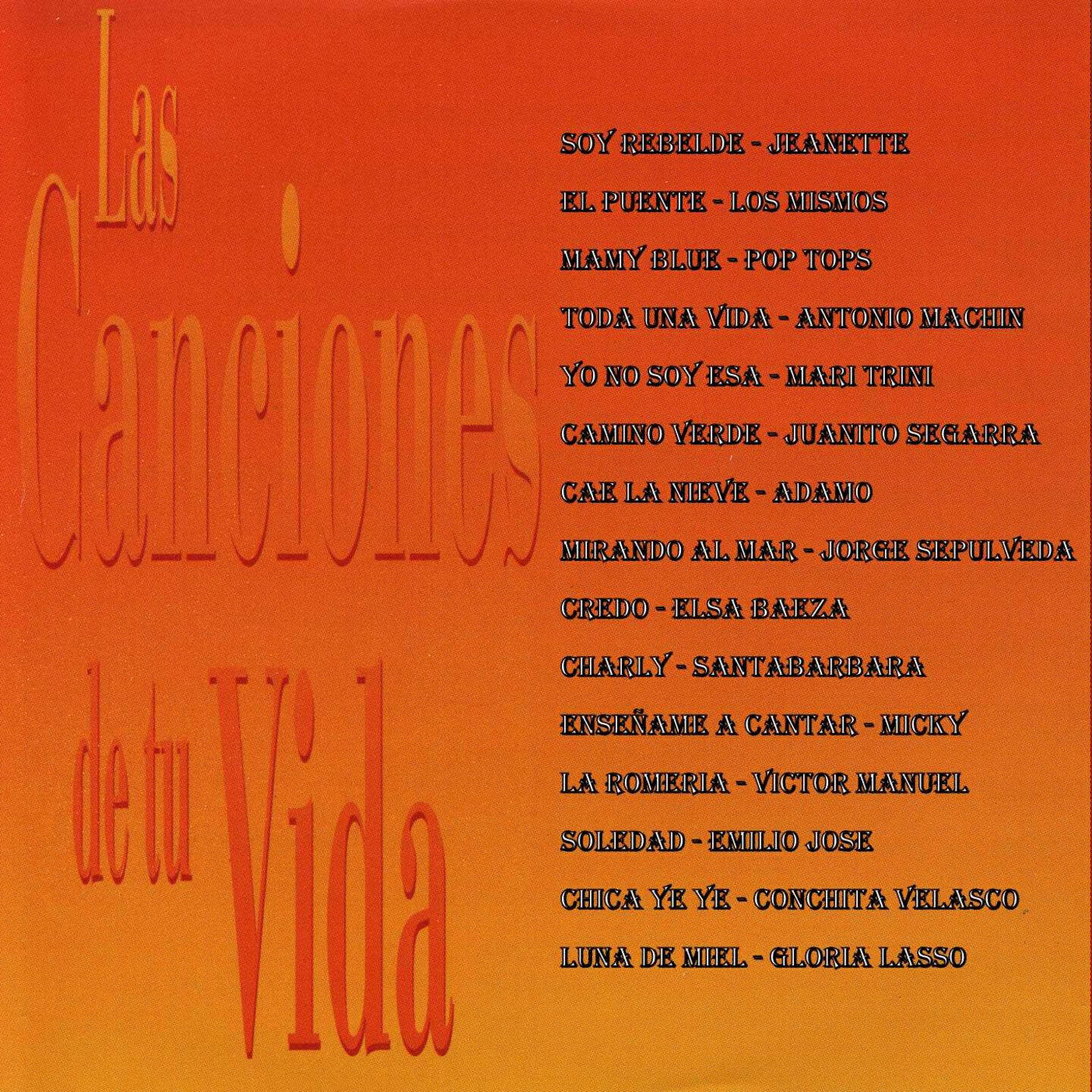 Релиз Las Canciones de Tu Vida