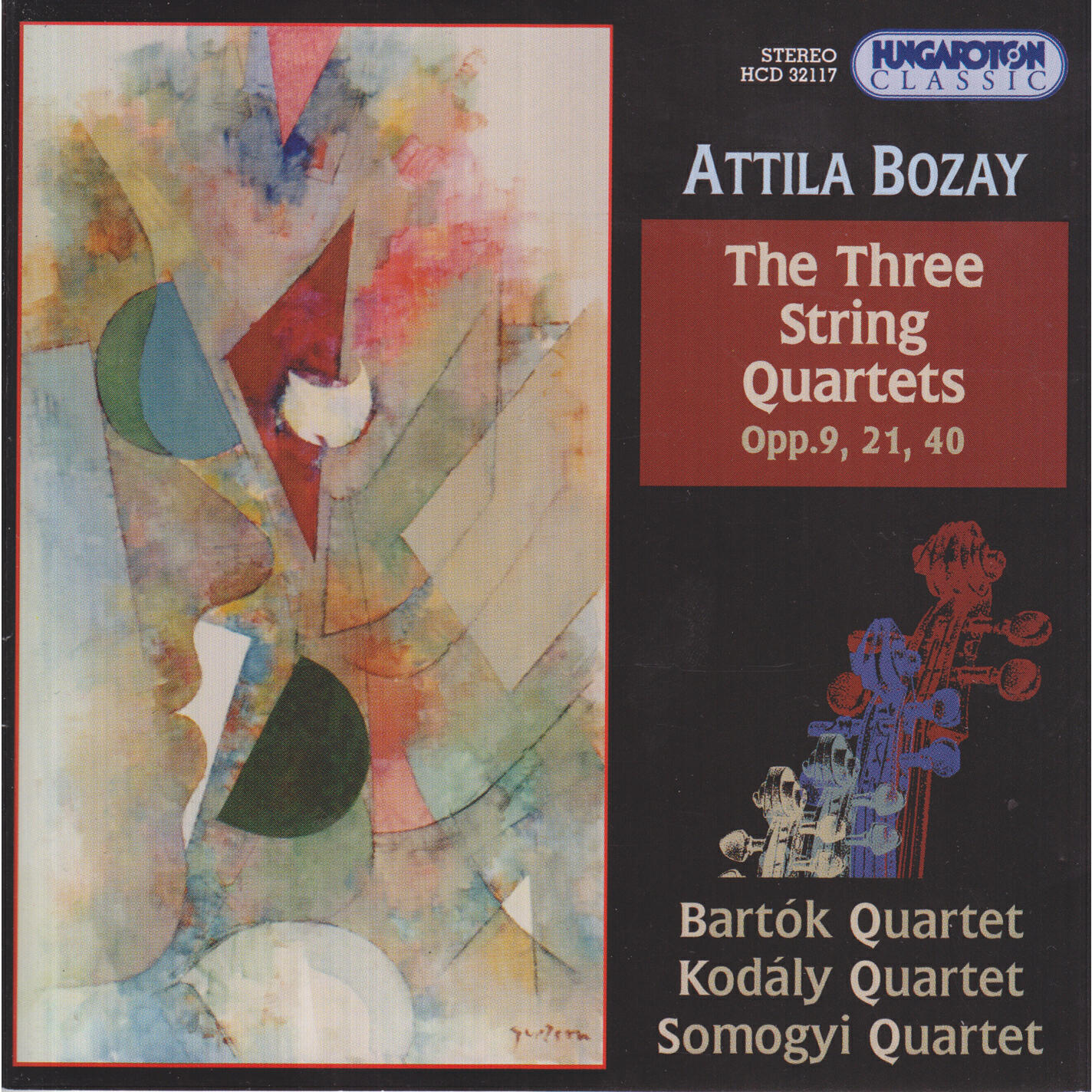 Релиз Bozay: String Quartets Nos. 1-3