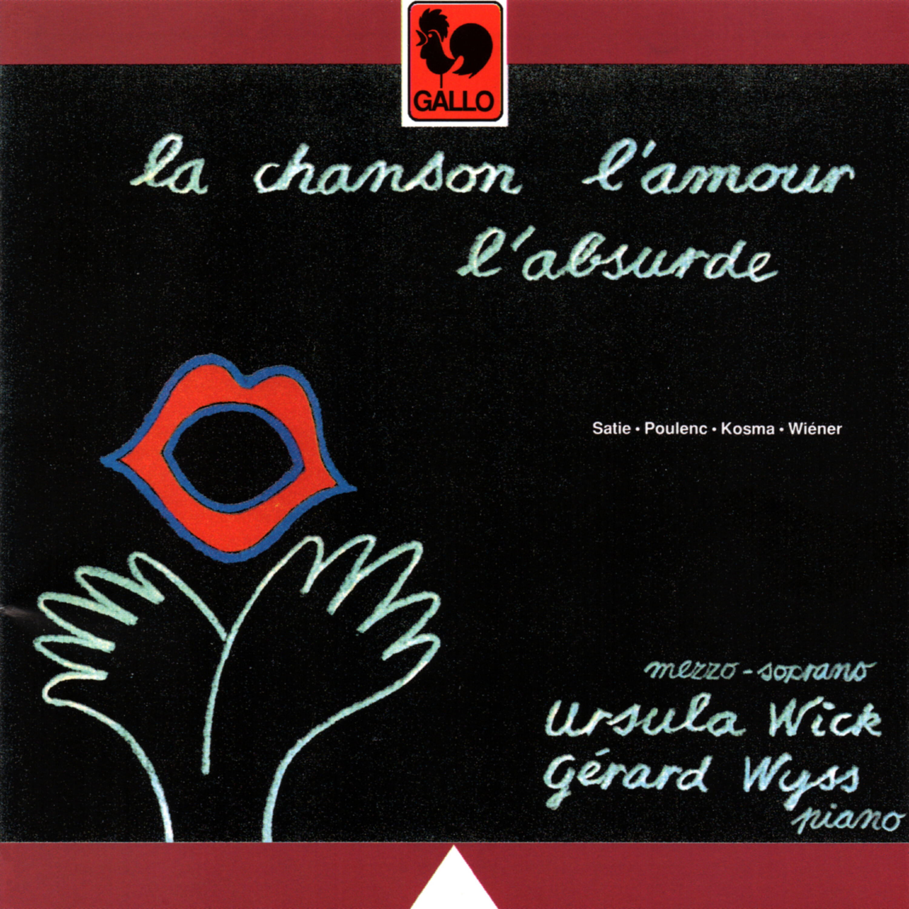 Релиз Satie - Poulenc - Kosma - Wiéner: La chanson, l'amour, l'absurde