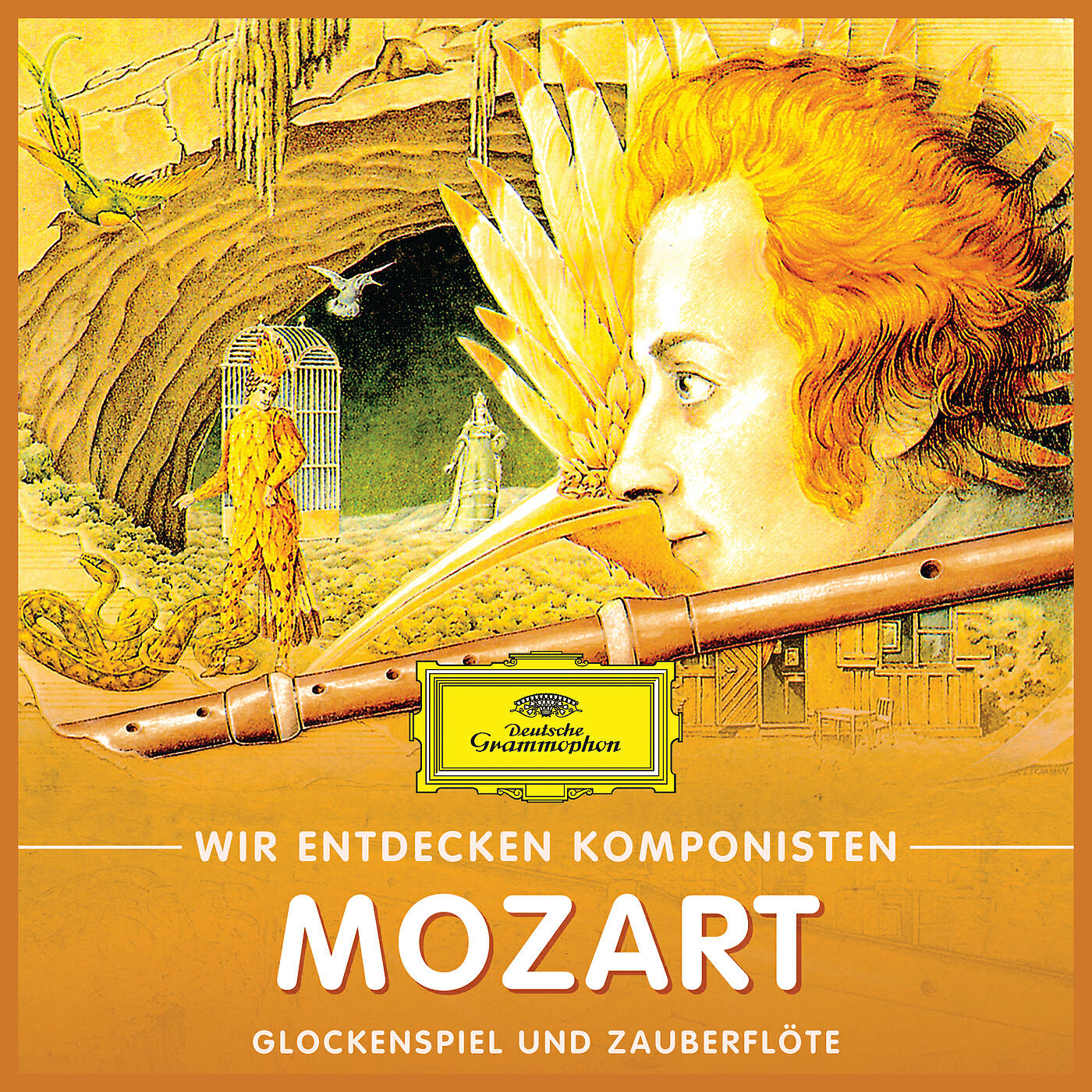 Релиз Wir Entdecken Komponisten: Wolfgang Amadeus Mozart – Glockenspiel und Zauberflöte