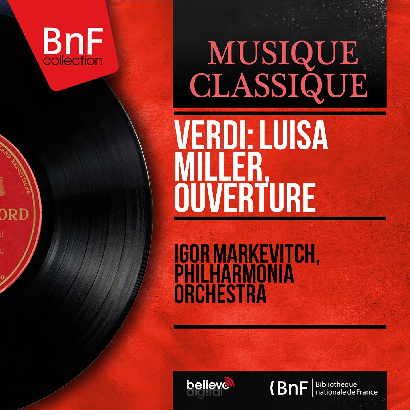 Релиз Verdi: Luisa Miller, Ouverture (Mono Version)