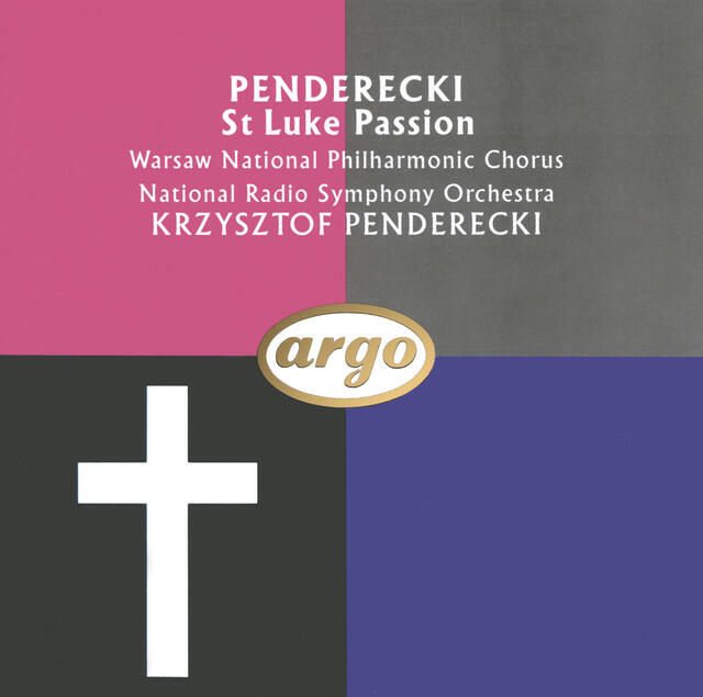 Релиз Penderecki: St. Luke Passion