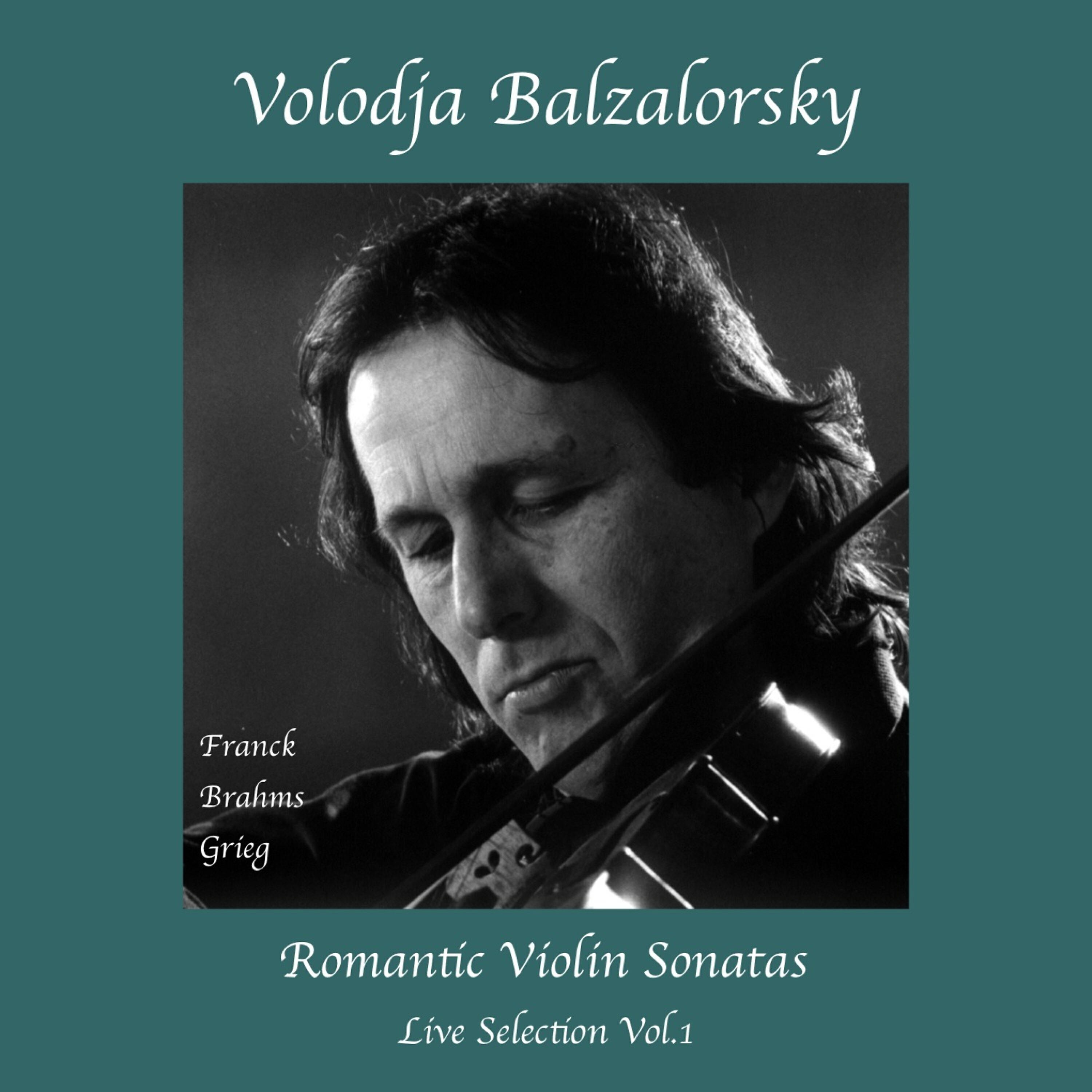Релиз Romantic Violin Sonatas: Live Selection, Vol. 1
