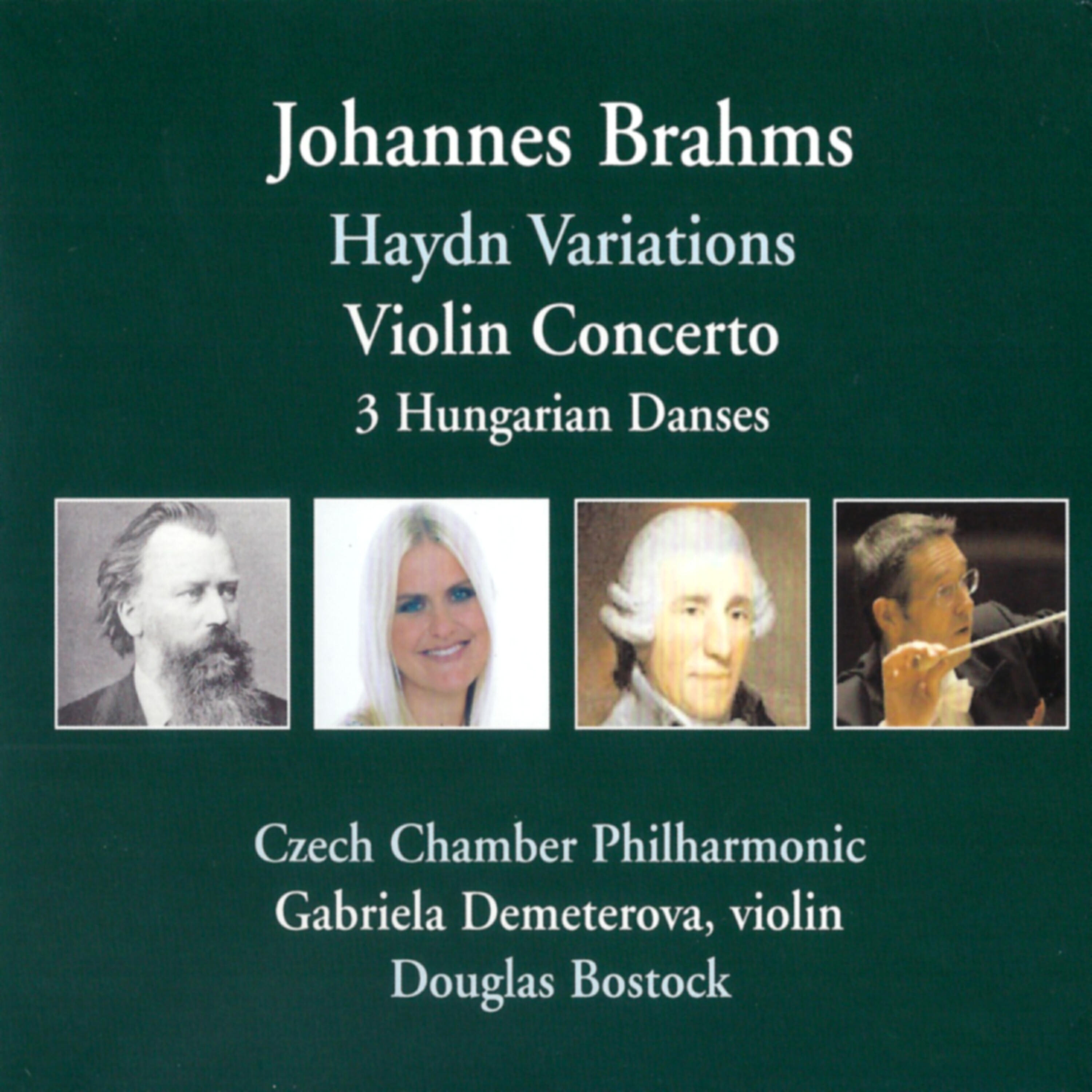 Релиз Gabriela Demeterová - Haydn Variations, Violin Concerto, 3 Hungarian Danses