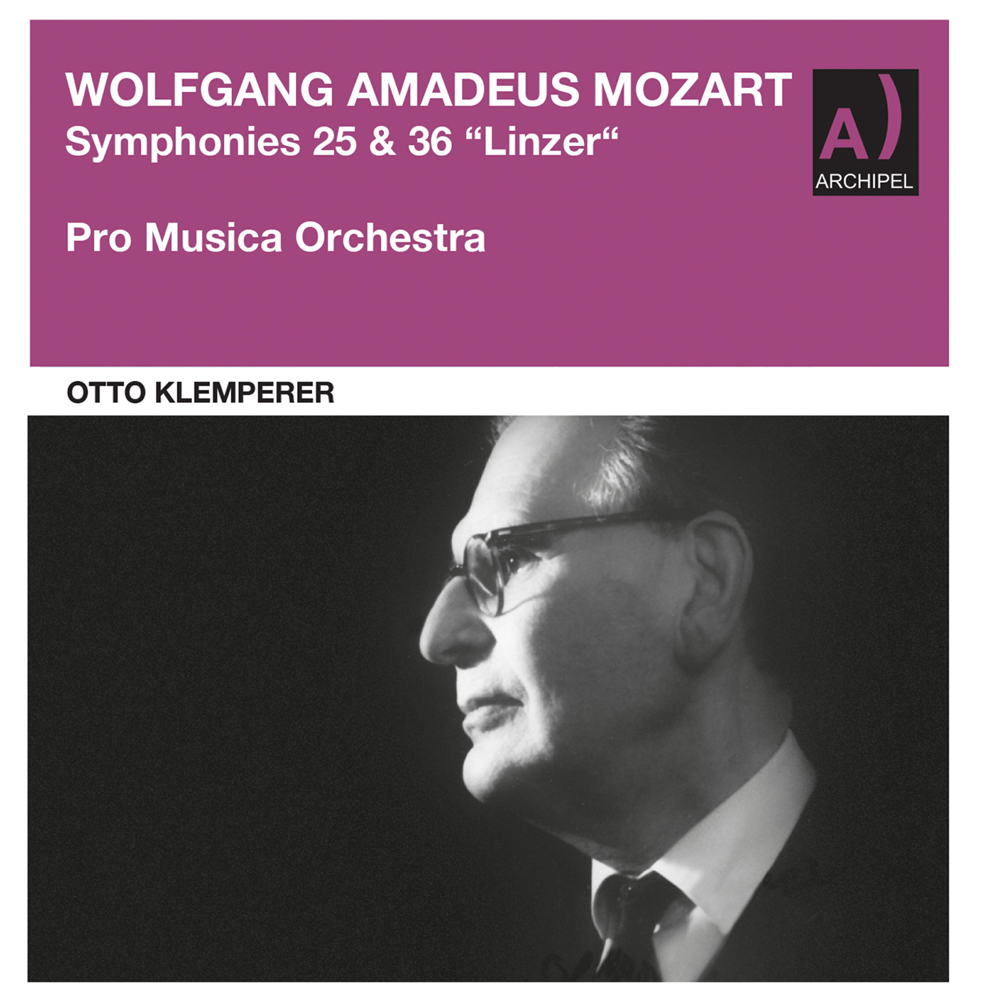 Релиз Otto Klemperer conducts Mozart Symphonies 25 & 36