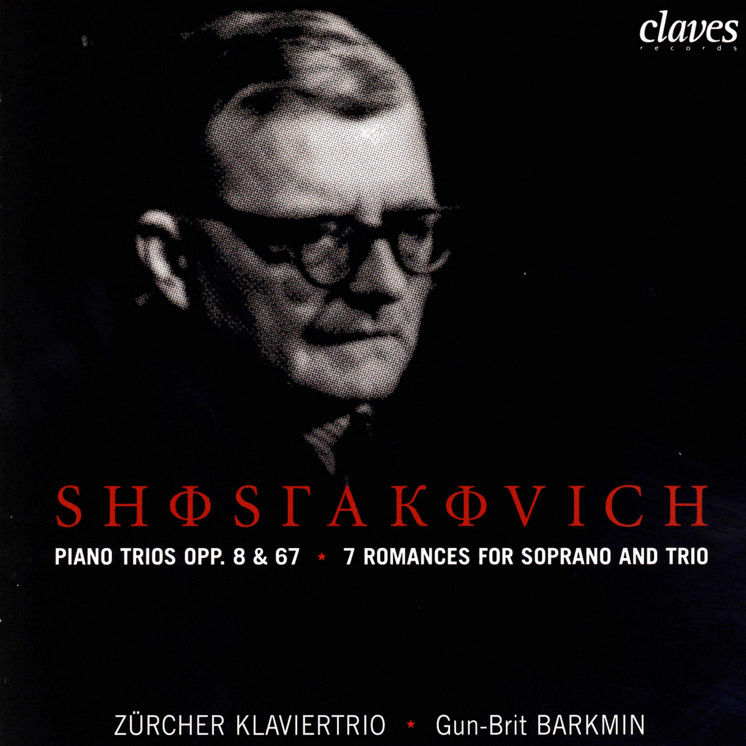Релиз Shostakovich: Piano Trios Op. 8 & 67 - Seven Romances for Soprano & Trio