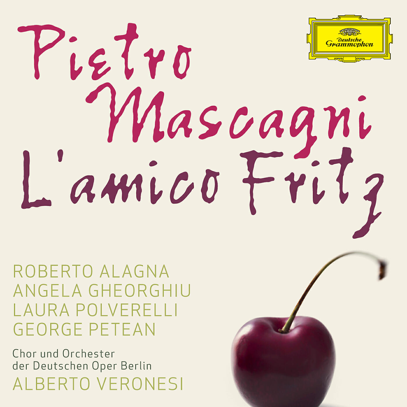 Yosep Kang, Hyung-Wook Lee, George Petean, Roberto Alagna, Laura Polverelli, Andion Fernandez, Angela Gheorghiu, Orchester der Deutschen Oper Berlin, Alberto Veronesi - Mascagni: L'amico Fritz / Act 3 - Tu sposi, Fritz?
