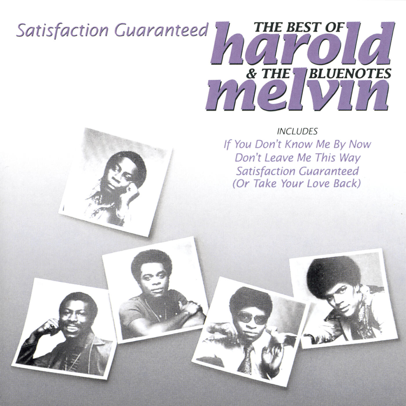 Релиз Satisfaction Guaranteed - The Best Of Harold Melvin & The Bluenotes
