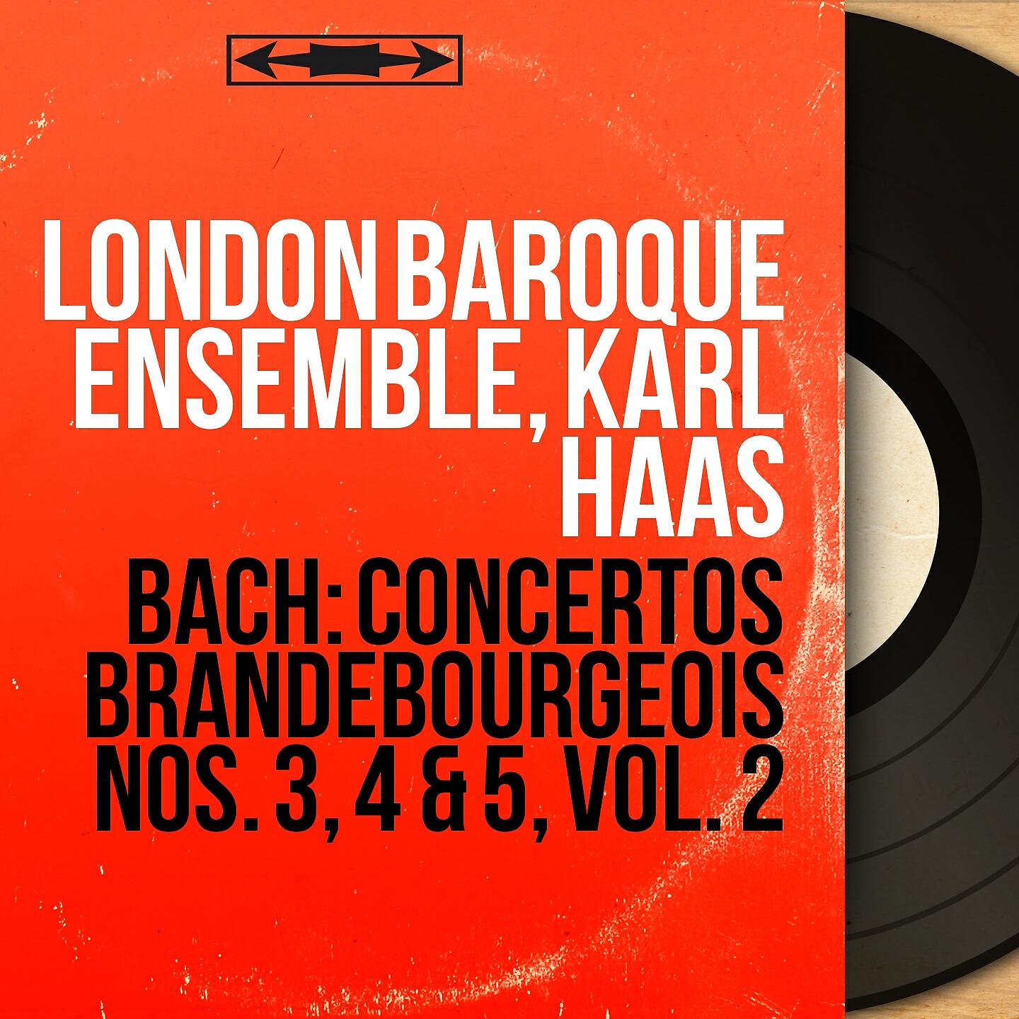 Релиз Bach: Concertos brandebourgeois Nos. 3, 4 & 5, vol. 2