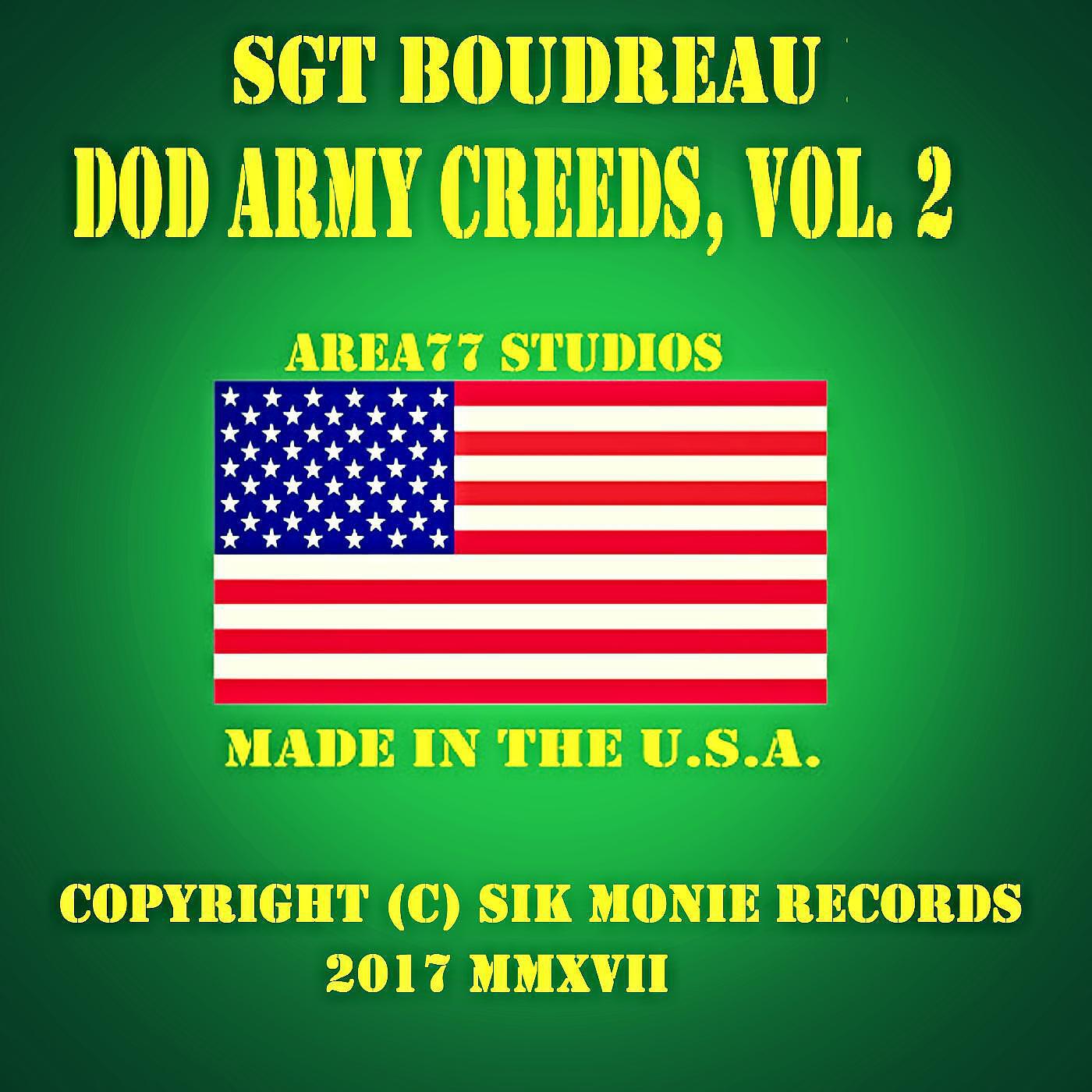 Релиз DoD Army Creeds, Vol. 2