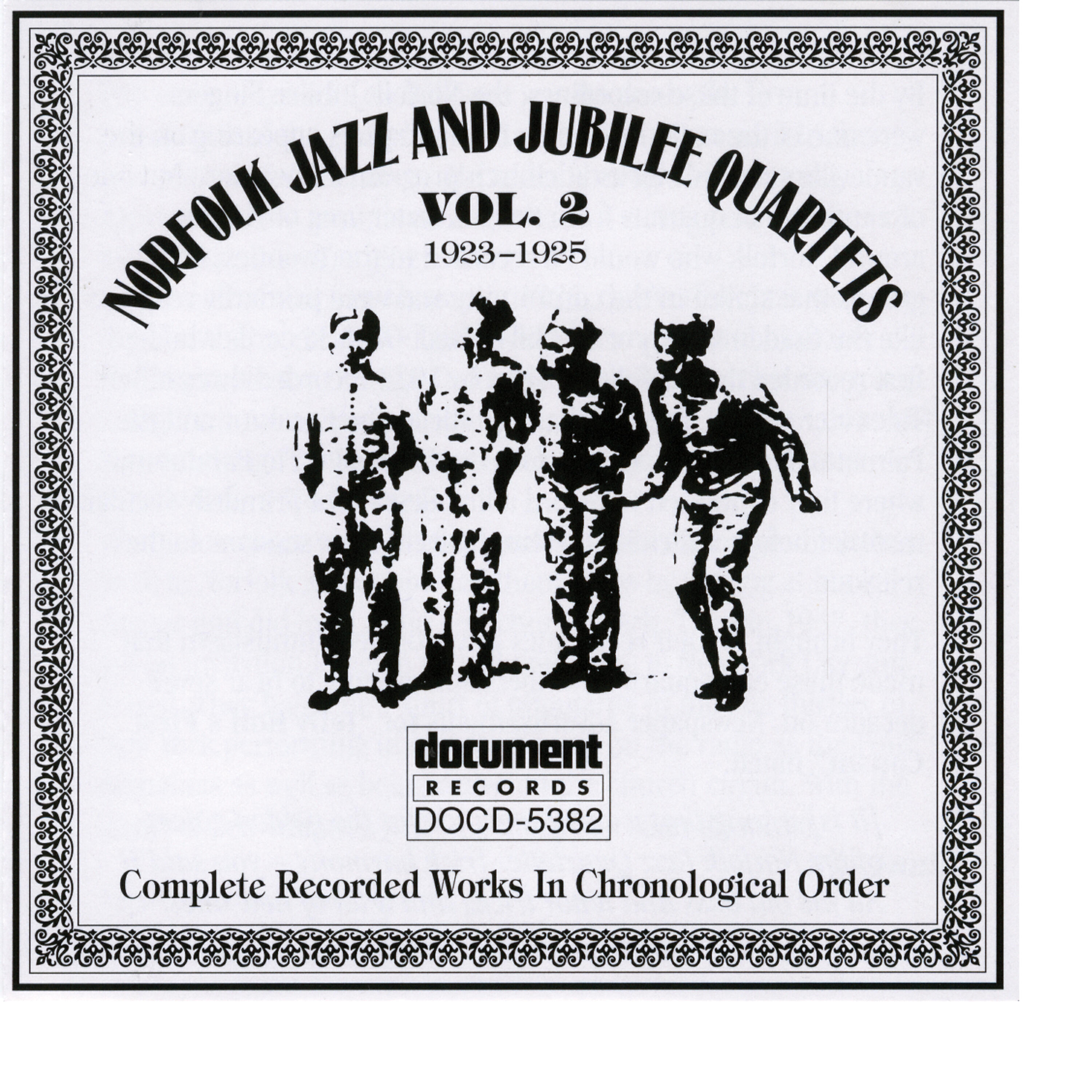 Релиз Norfolk Jazz And Jubilee Quartet Vol. 2 (1923-1925)