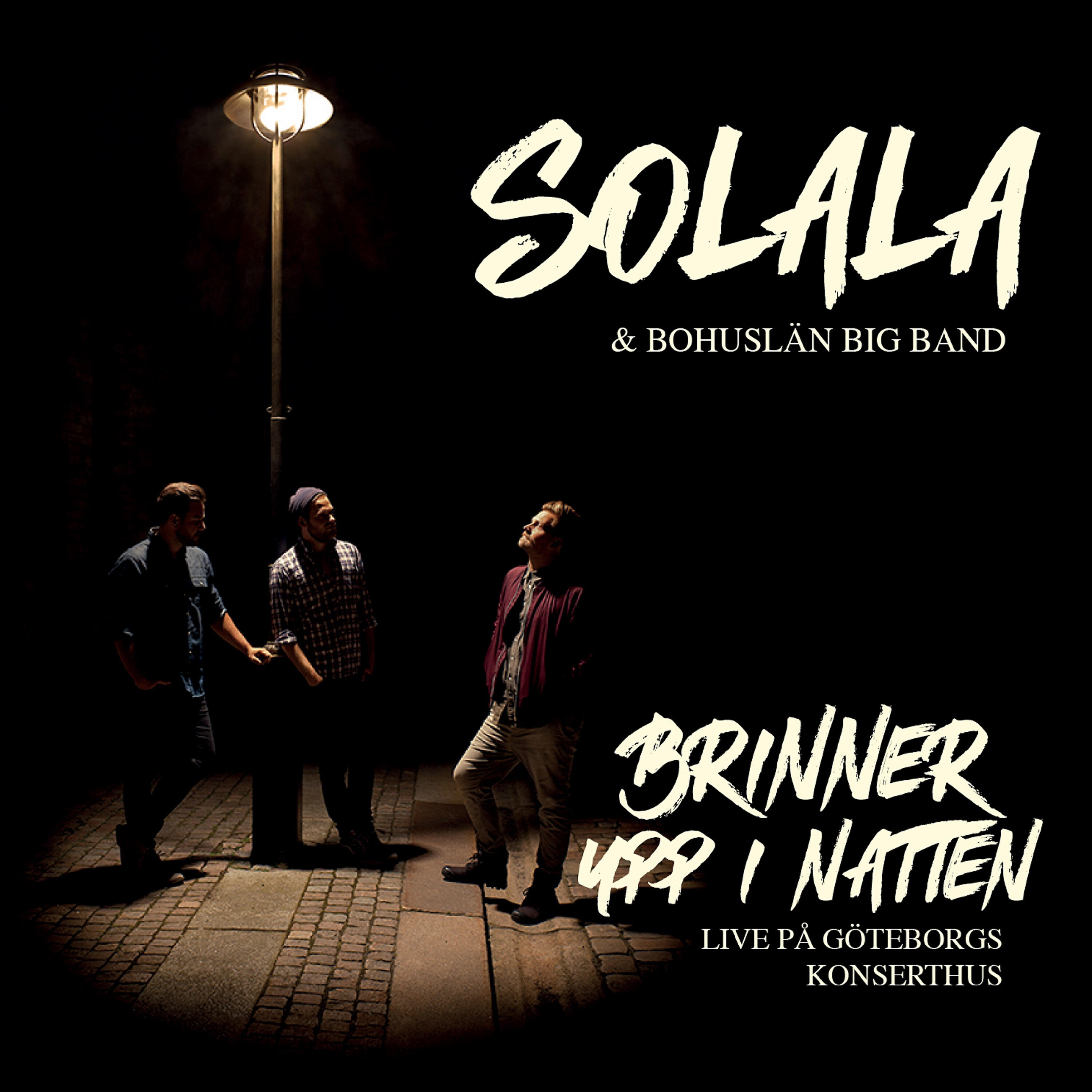 Постер альбома Brinner upp i natten – Live på Göteborgs Konserthus
