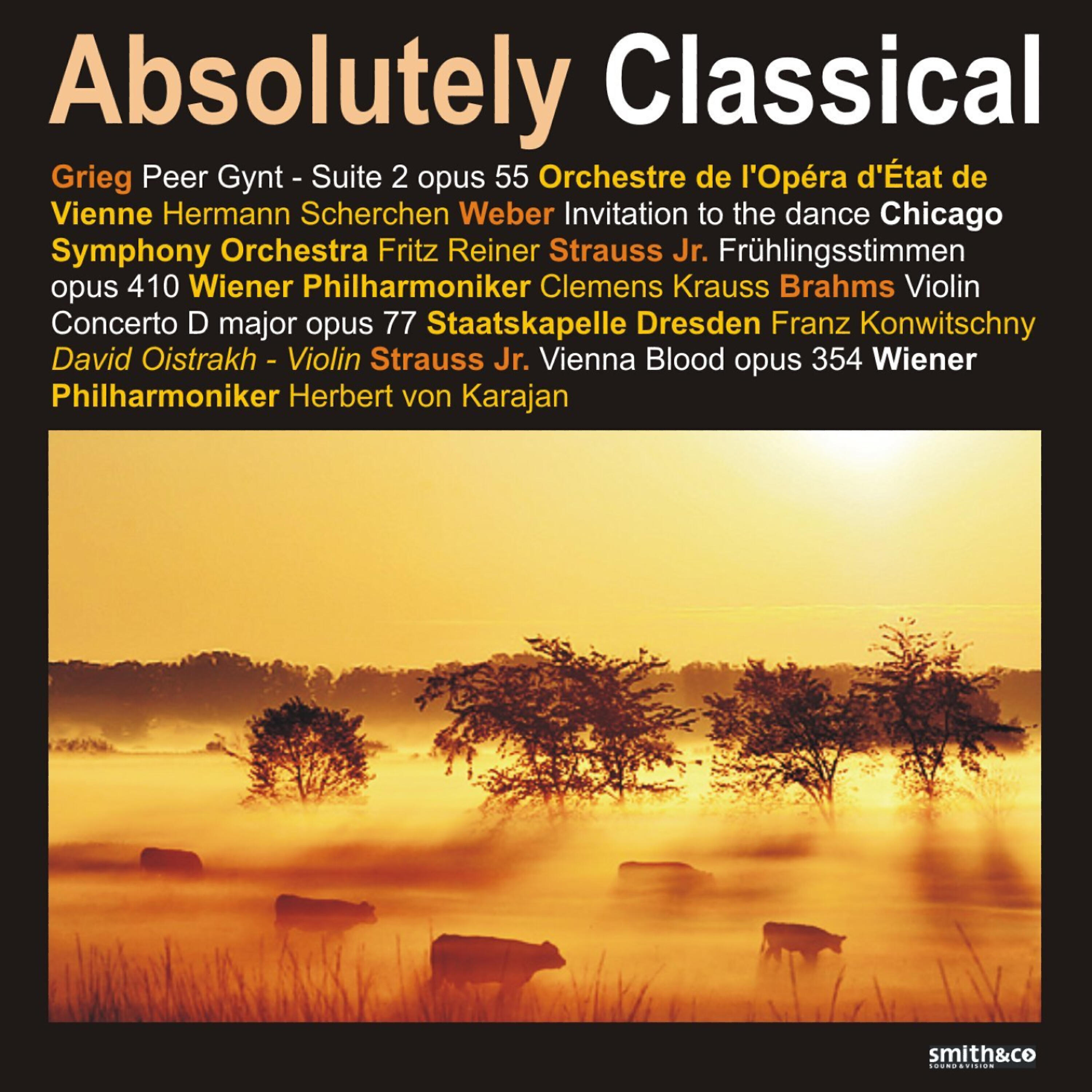 Релиз Grieg: Peer Gynt - Brahms: Violin Concerto in D Major et. al