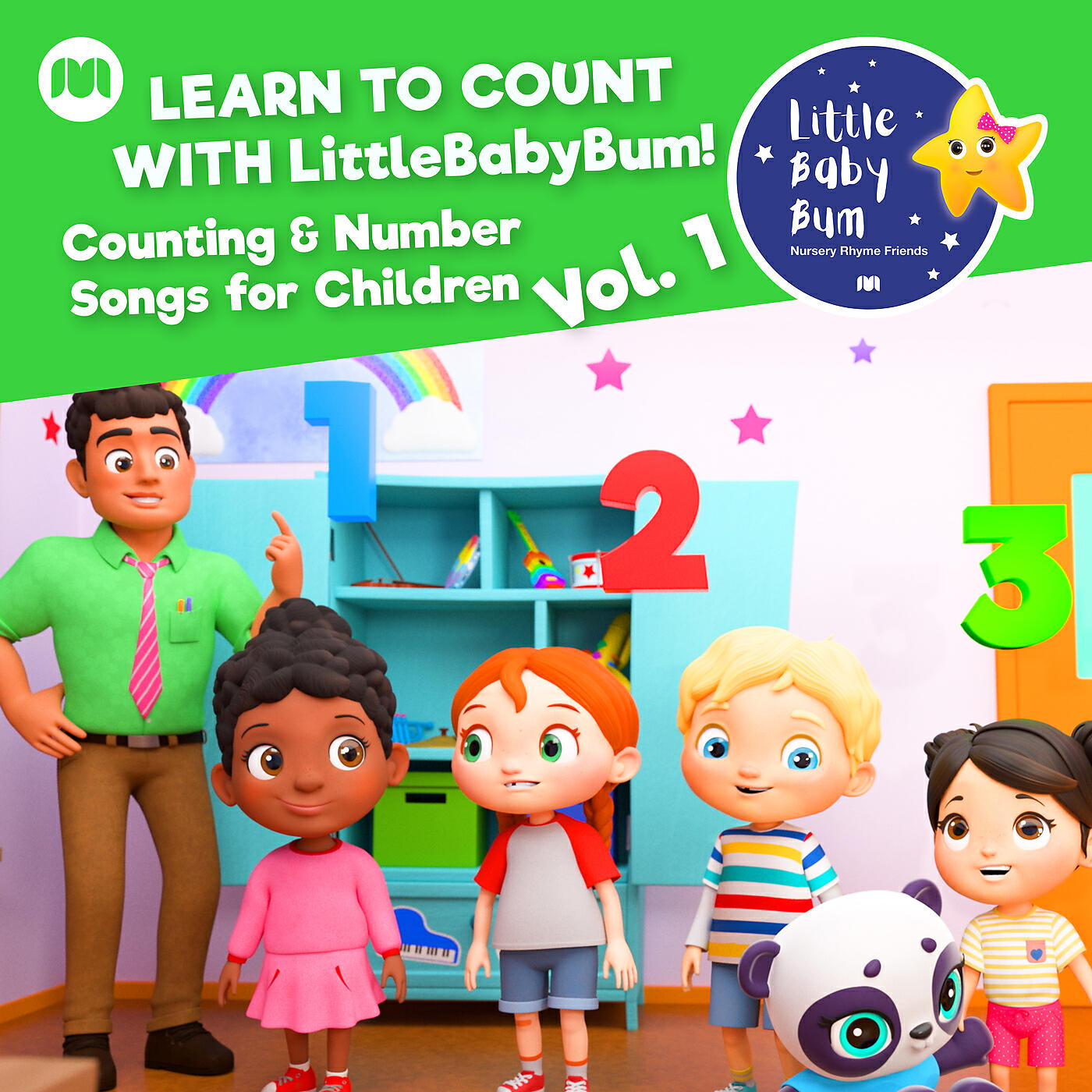 Релиз Learn to Count with LitttleBabyBum! Counting & Number Songs for Children, Vol. 1