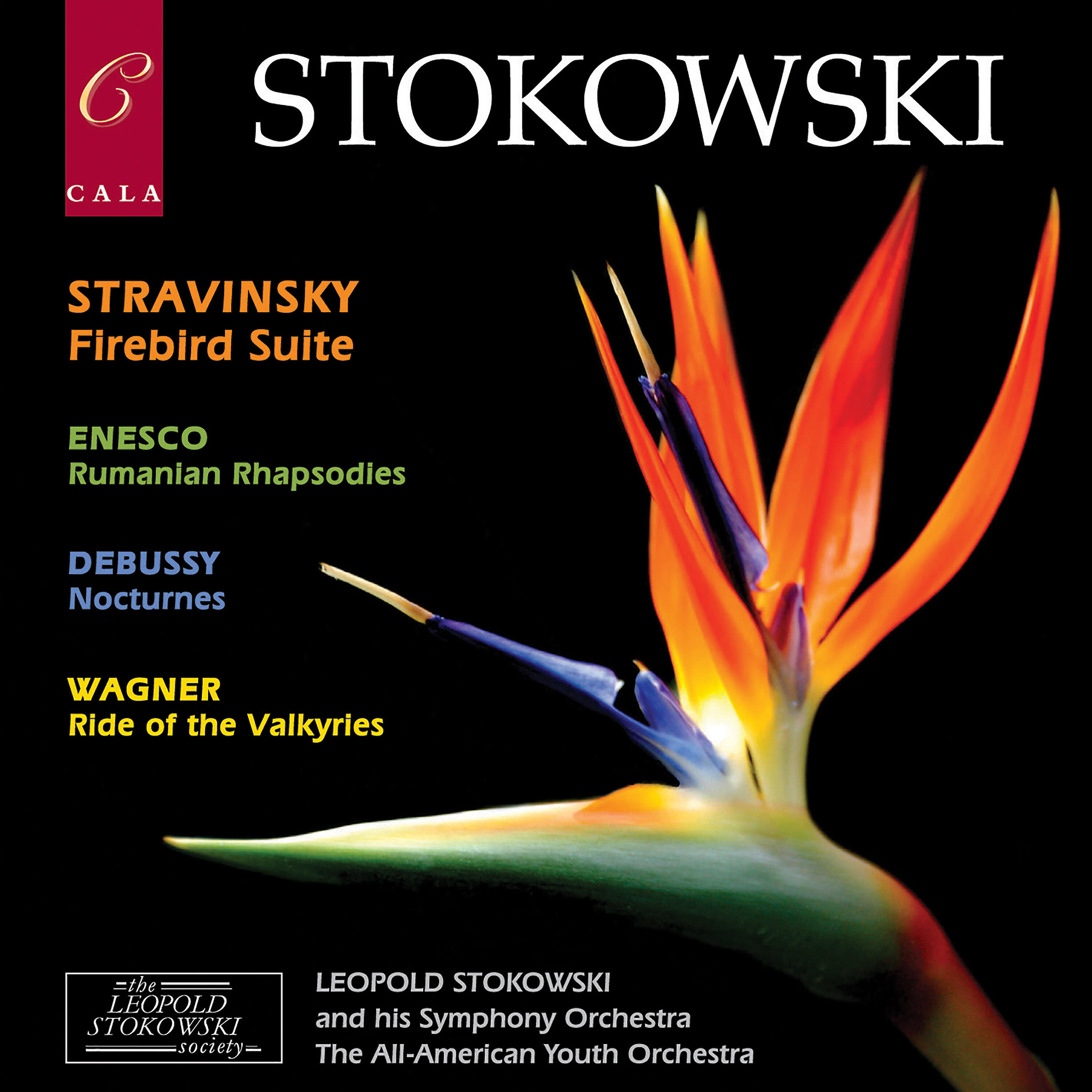 Релиз Stravinsky: Firebird Suite - Enescu: Rumanian Rhapsodies - Debussy: Nocturnes - Wagner: Ride of the Valkyries
