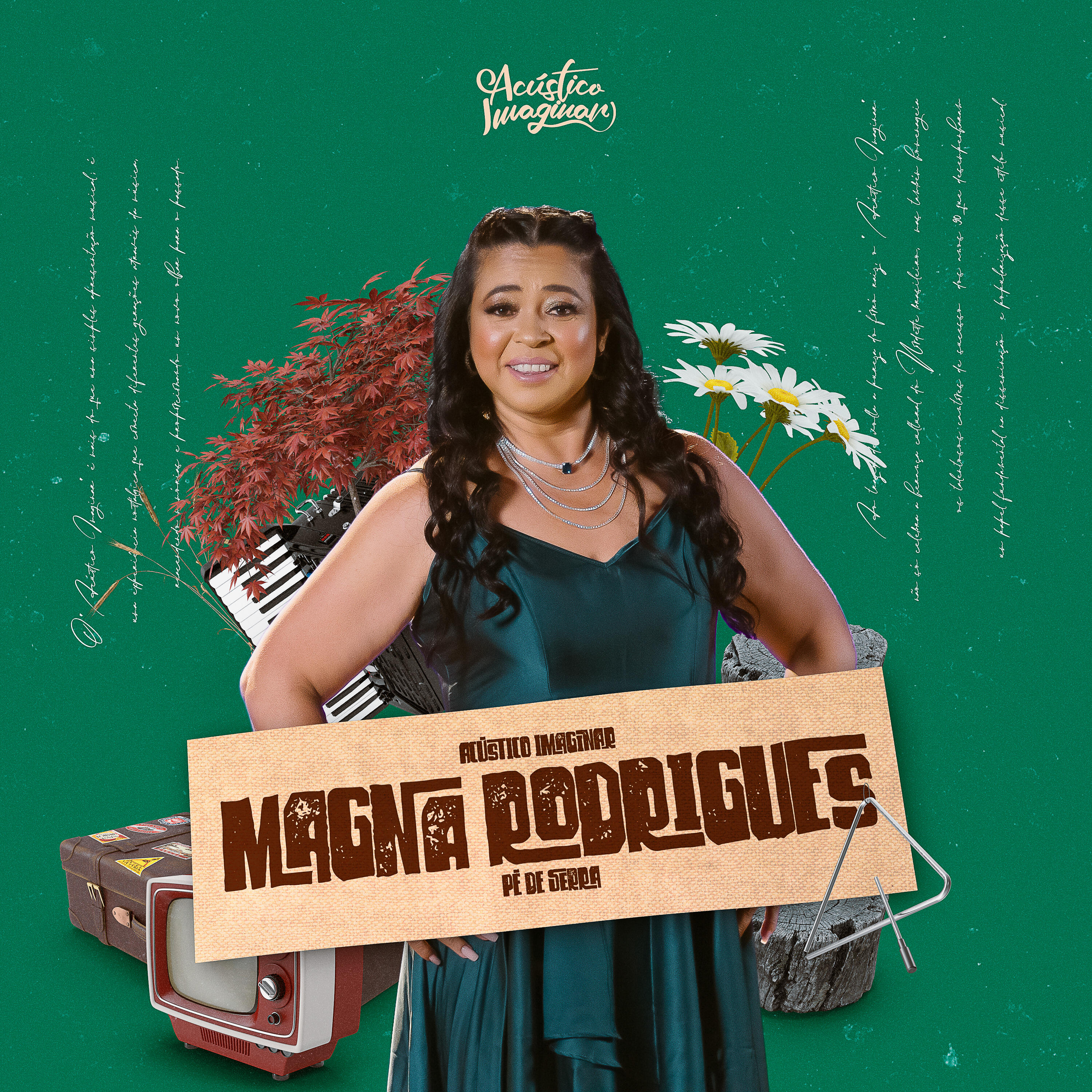 Релиз Acústico Imaginar: Magna Rodrigues (Pé de Serra)