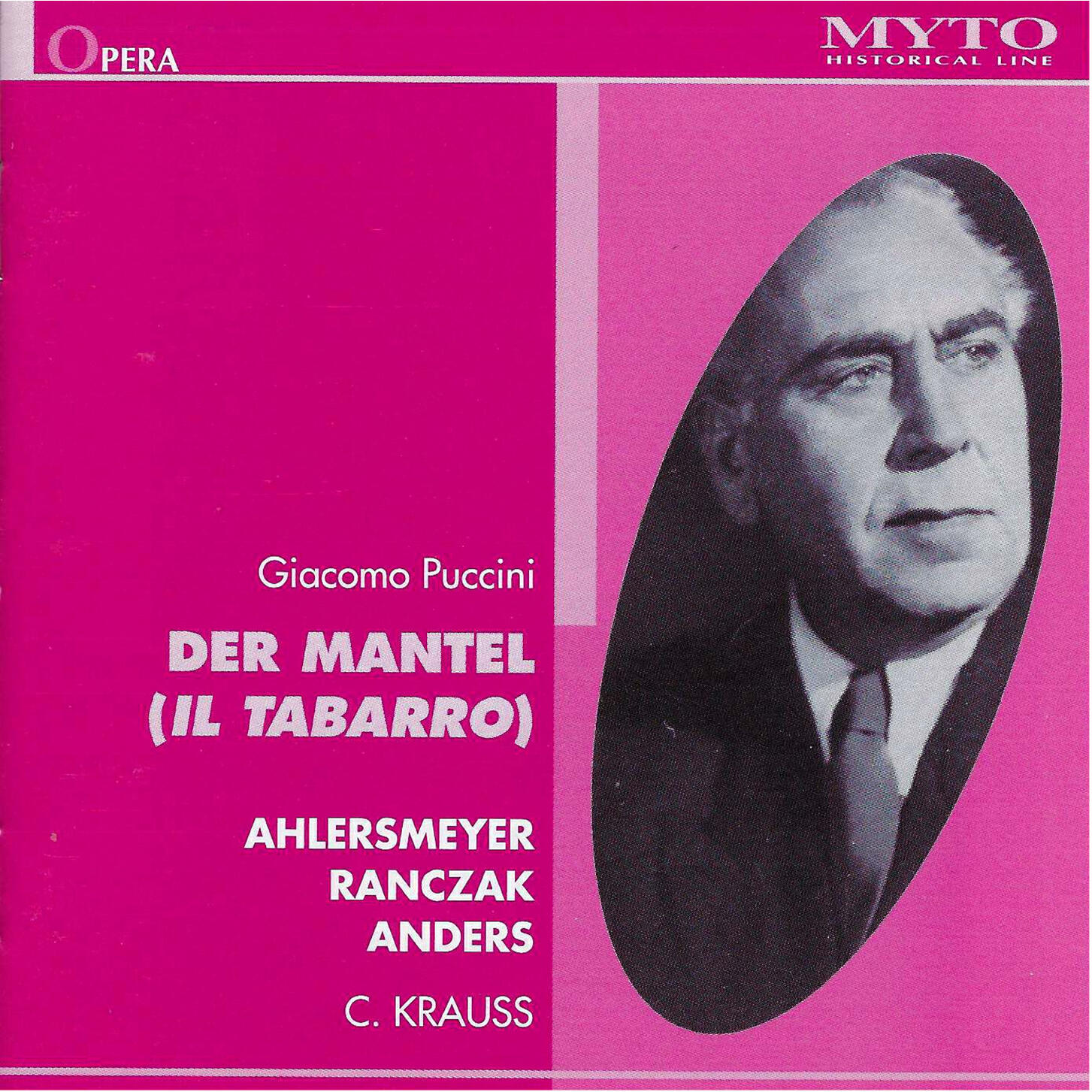 Релиз Puccini: Il tabarro, SC 85 (Sung in German)