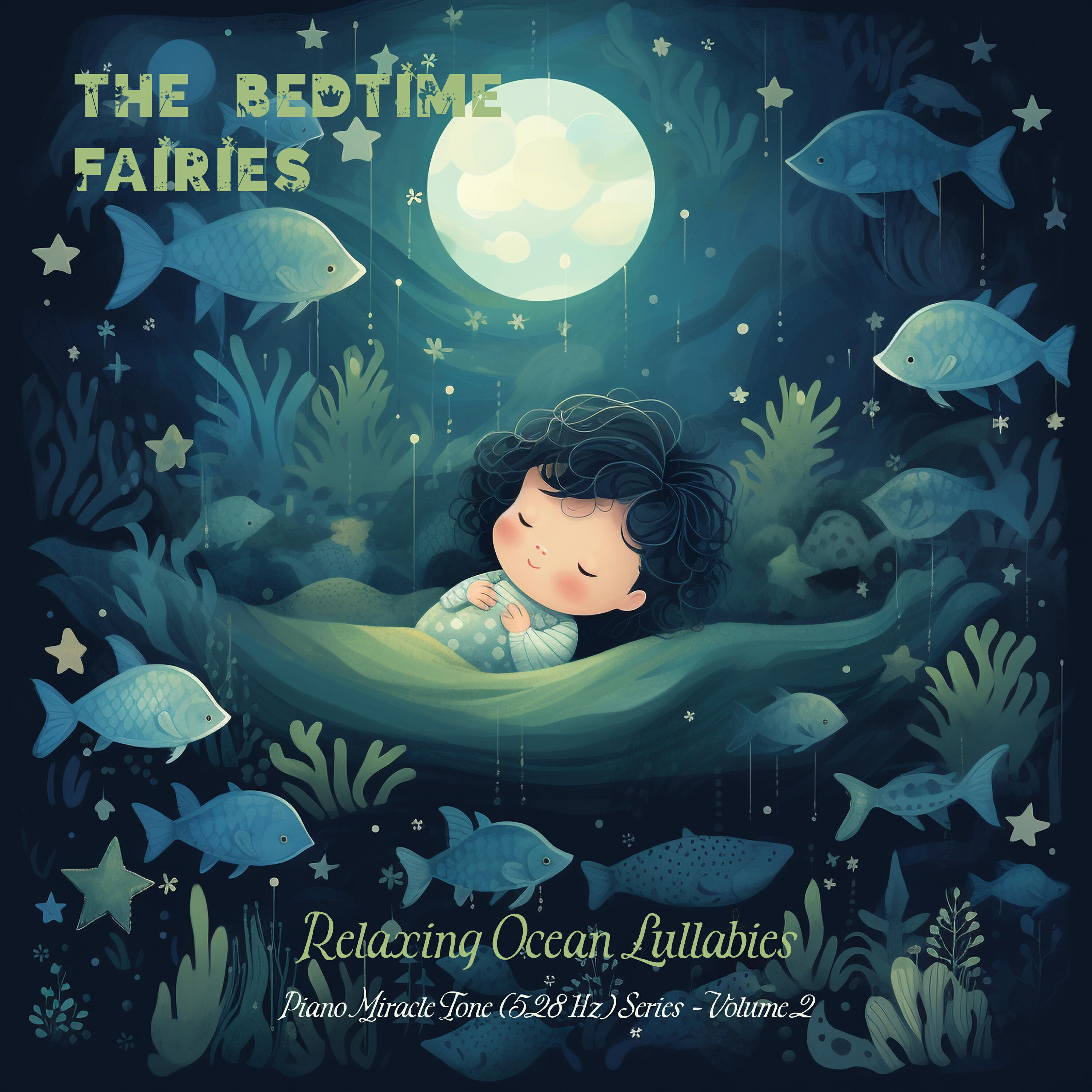 Релиз Relaxing Ocean Lullabies - Piano Miracle Tone (528 Hz) Series - Volume 2