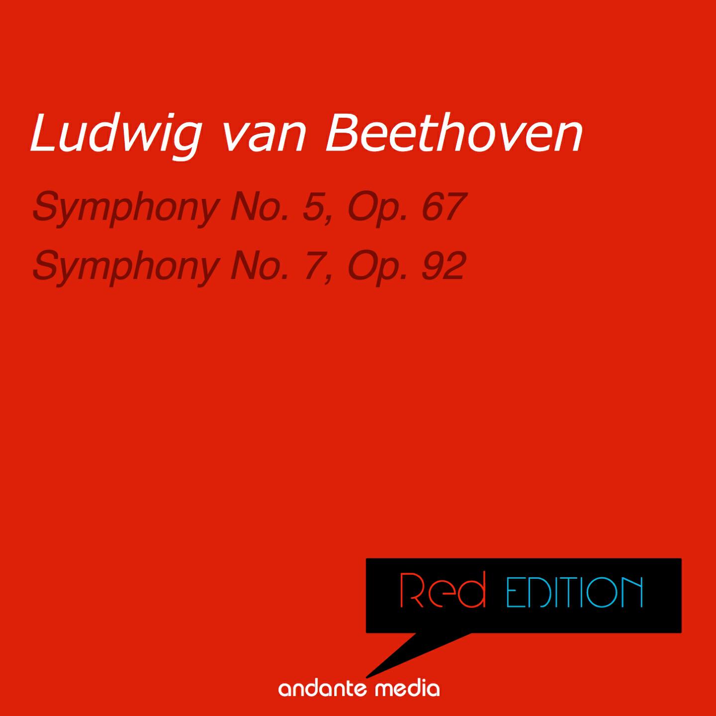 Релиз Red Edition - Beethoven: Symphony No. 5, Op. 67 & Symphony No. 7, Op. 92