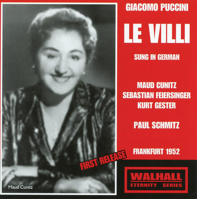 Релиз Puccini: Le Villi (1910-1952)