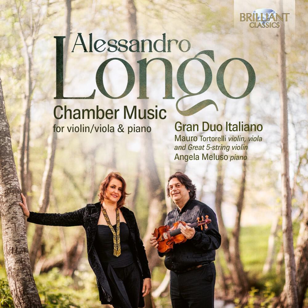 Релиз Longo: Chamber Music for Violin/Viola & Piano