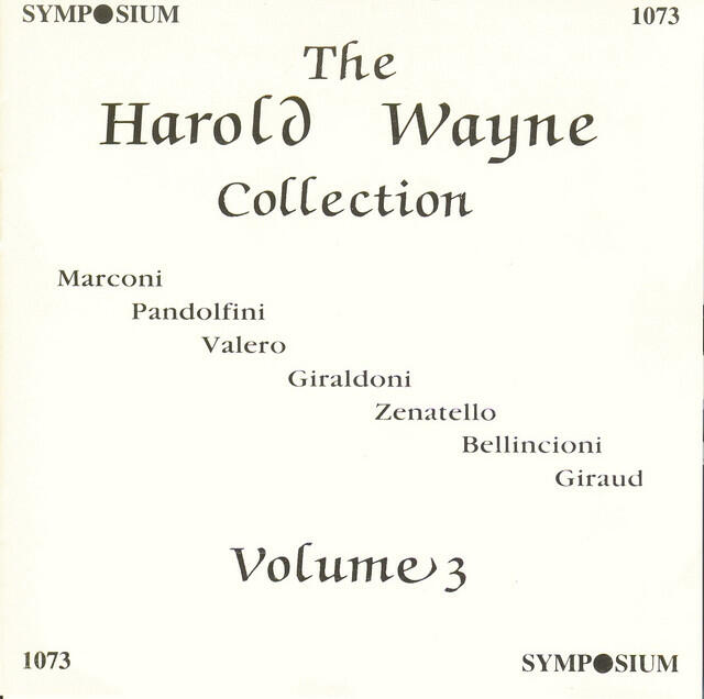 Релиз The Harold Wayne Collection, Vol. 3 (1902-1907)