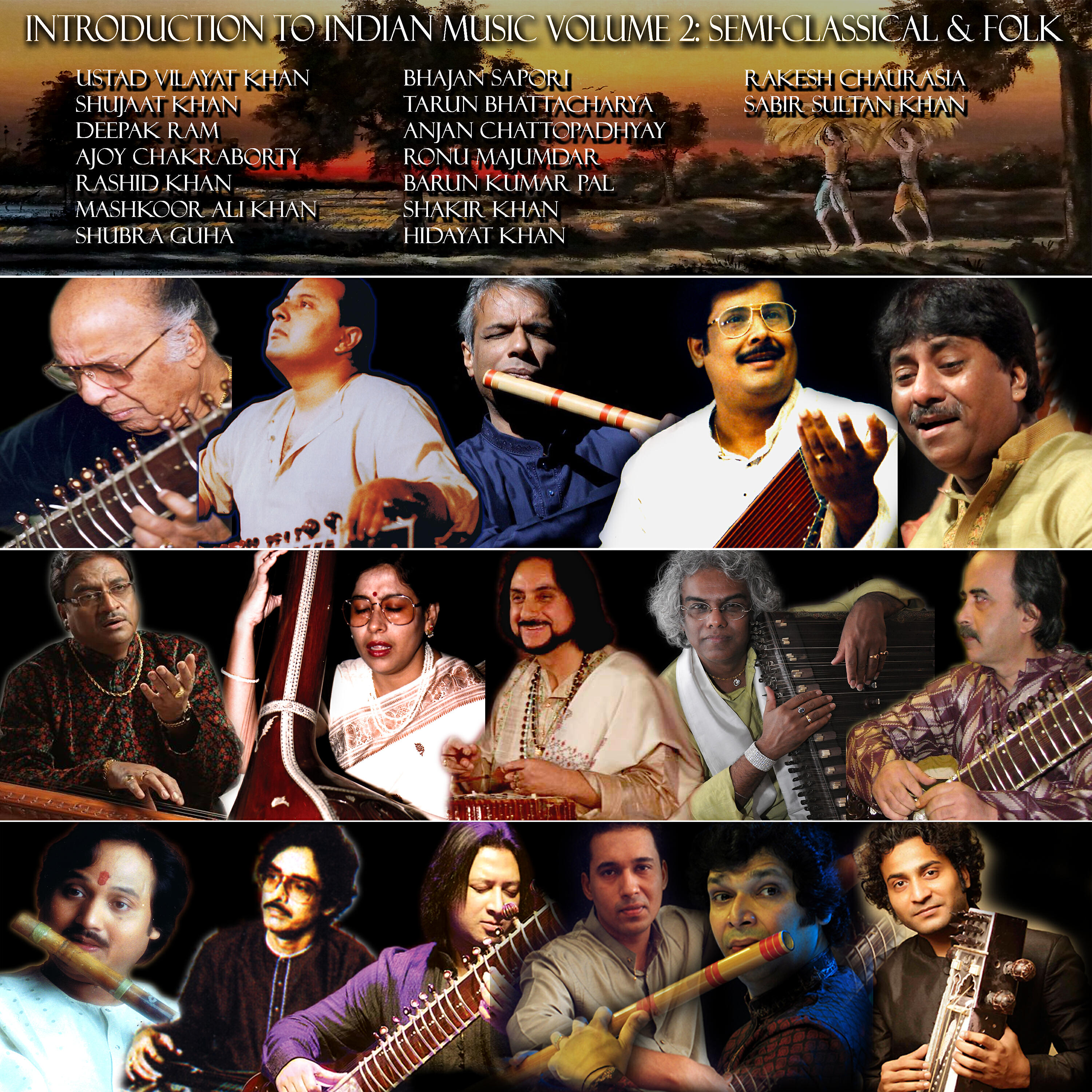 Релиз Intoduction to Indian Music, Vol. 2: Semi-Classical & Folk Music