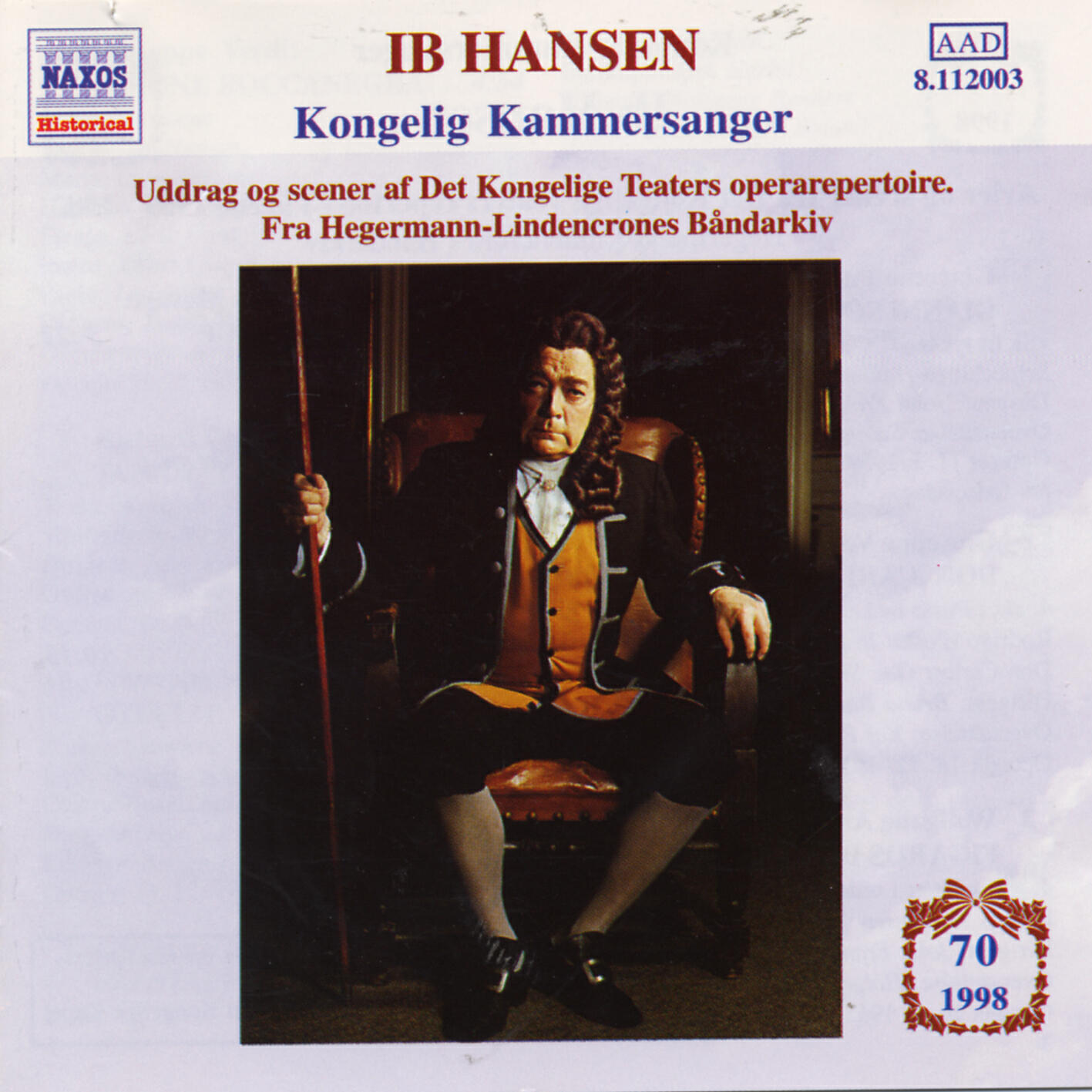 Релиз Hansen, Ib: Kongelig Kammersanger (1959 - 1983)
