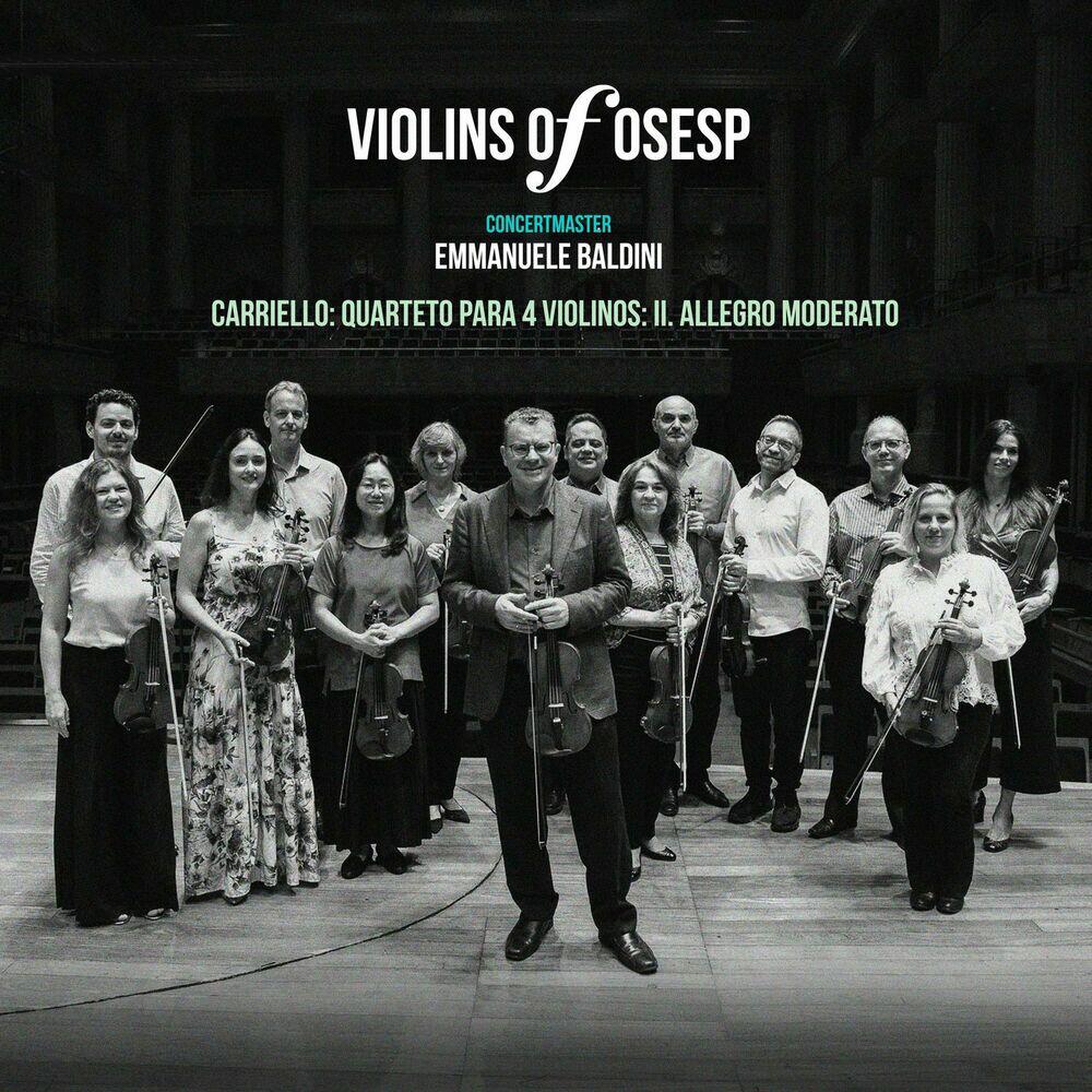 Релиз Carriello: Quarteto para 4 Violinos: II. Allegro Moderato