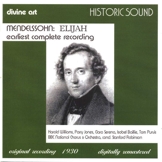 Релиз Mendelssohn, Felix: Elijah