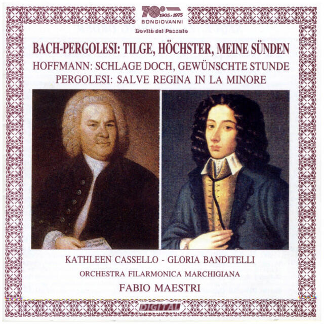 Релиз Bach: Tilge, Höchster, meine Sünden, BWV 1083
