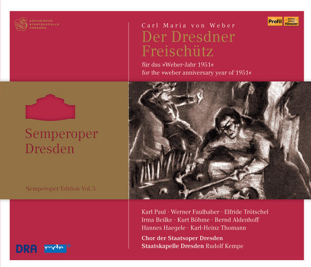 Релиз Weber: Der Freischütz (Semperoper Edition, Vol. 5) (1951)