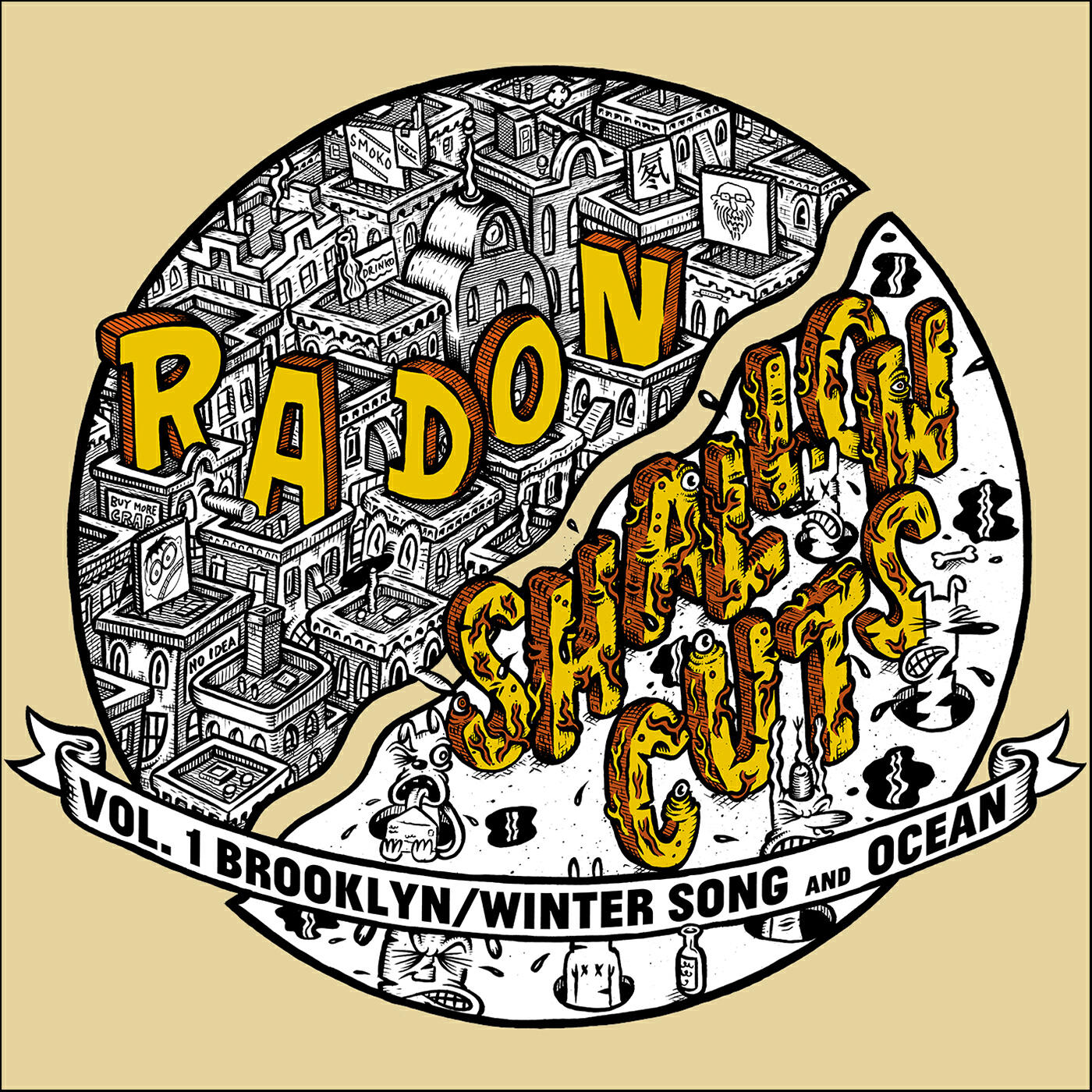 Релиз Radon / Shallow Cuts Split
