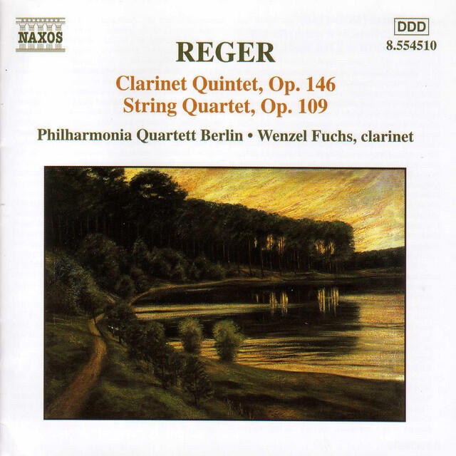 Релиз REGER: Clarinet Quintet, Op. 146 / String Quartet, Op. 109