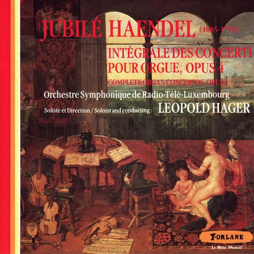 Релиз Jubile Haendel : Integrale des concerti pour orgue, Op. 4