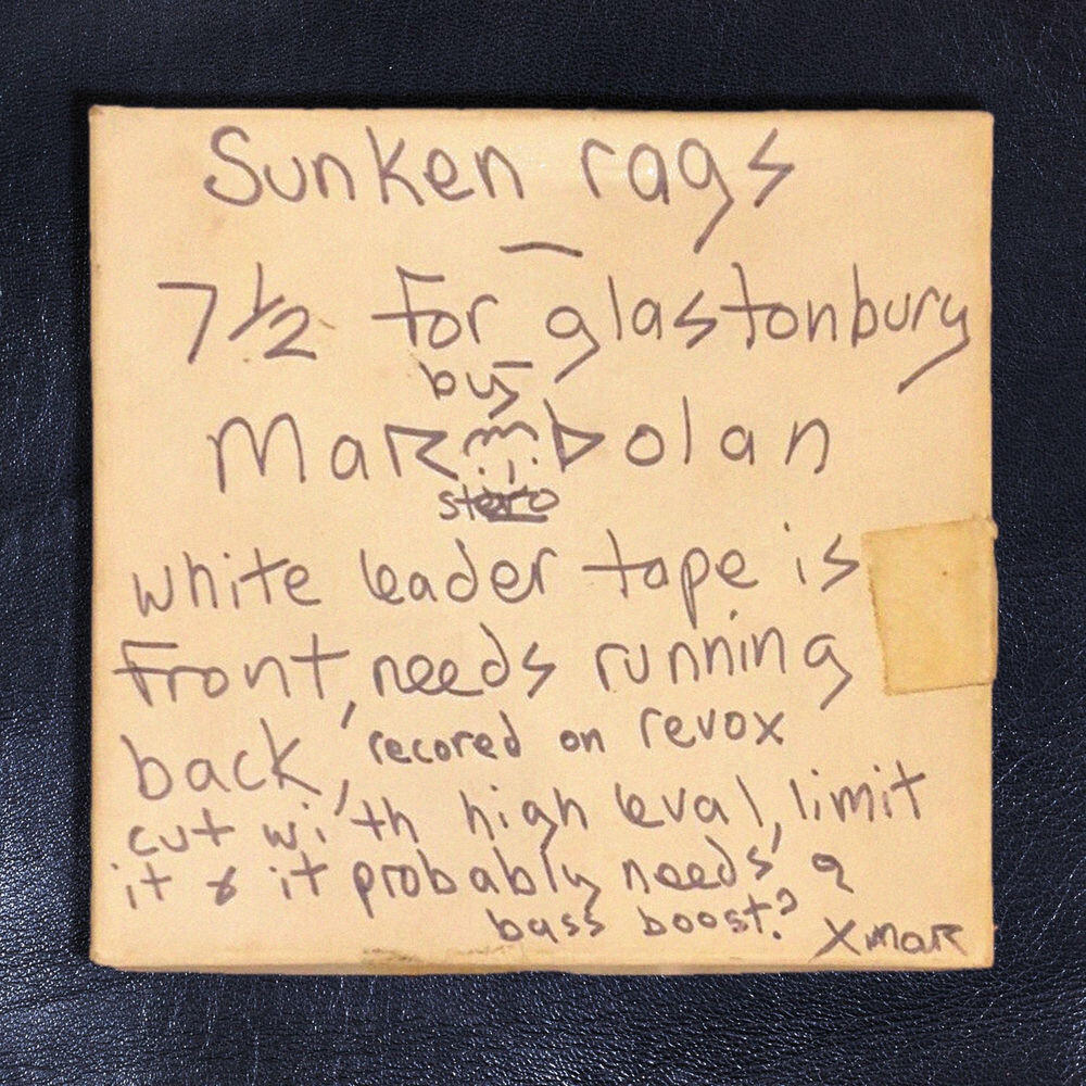 Релиз Sunken Rags (Glastonbury Fayre Home Demo)