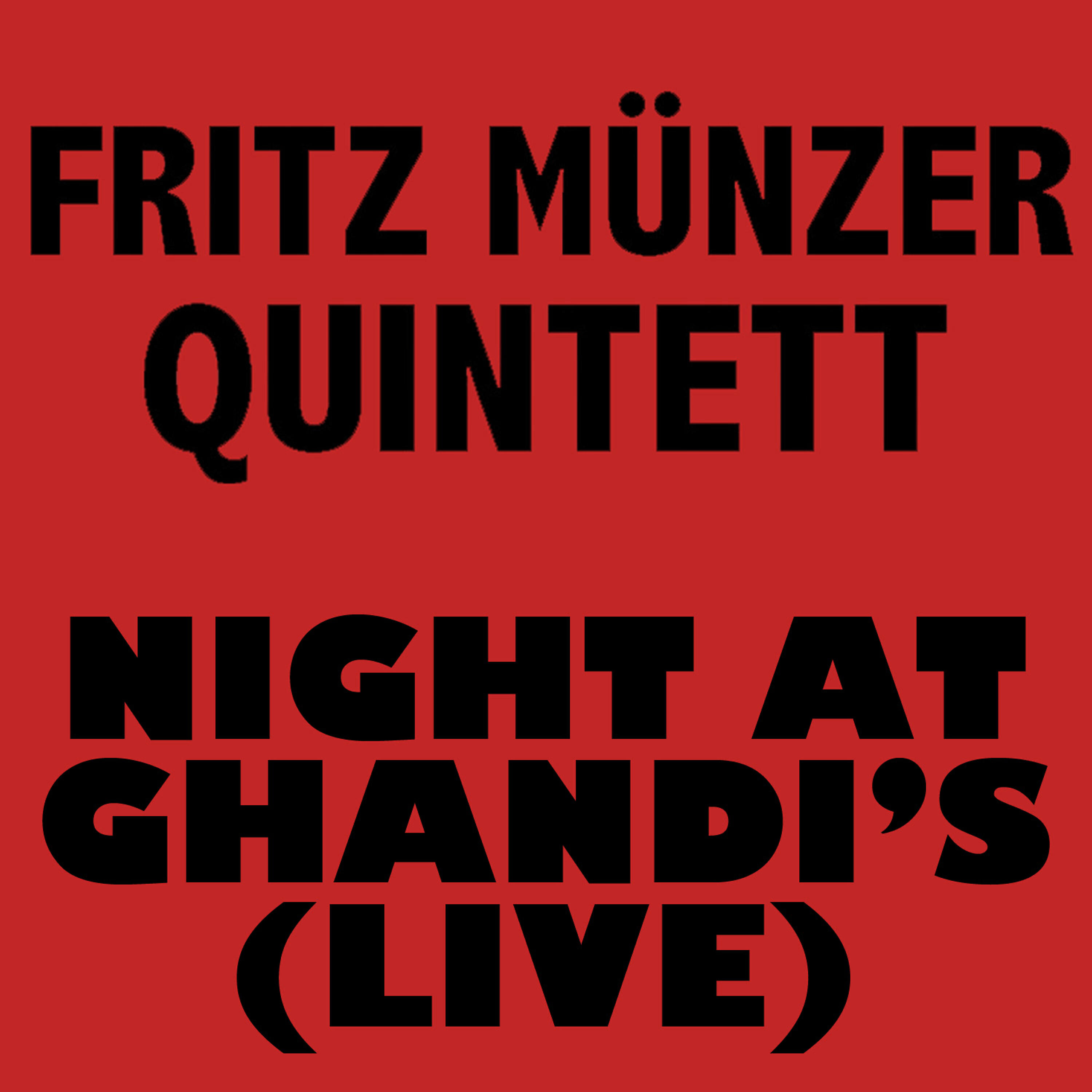 Релиз Night at Ghandi's (Live)