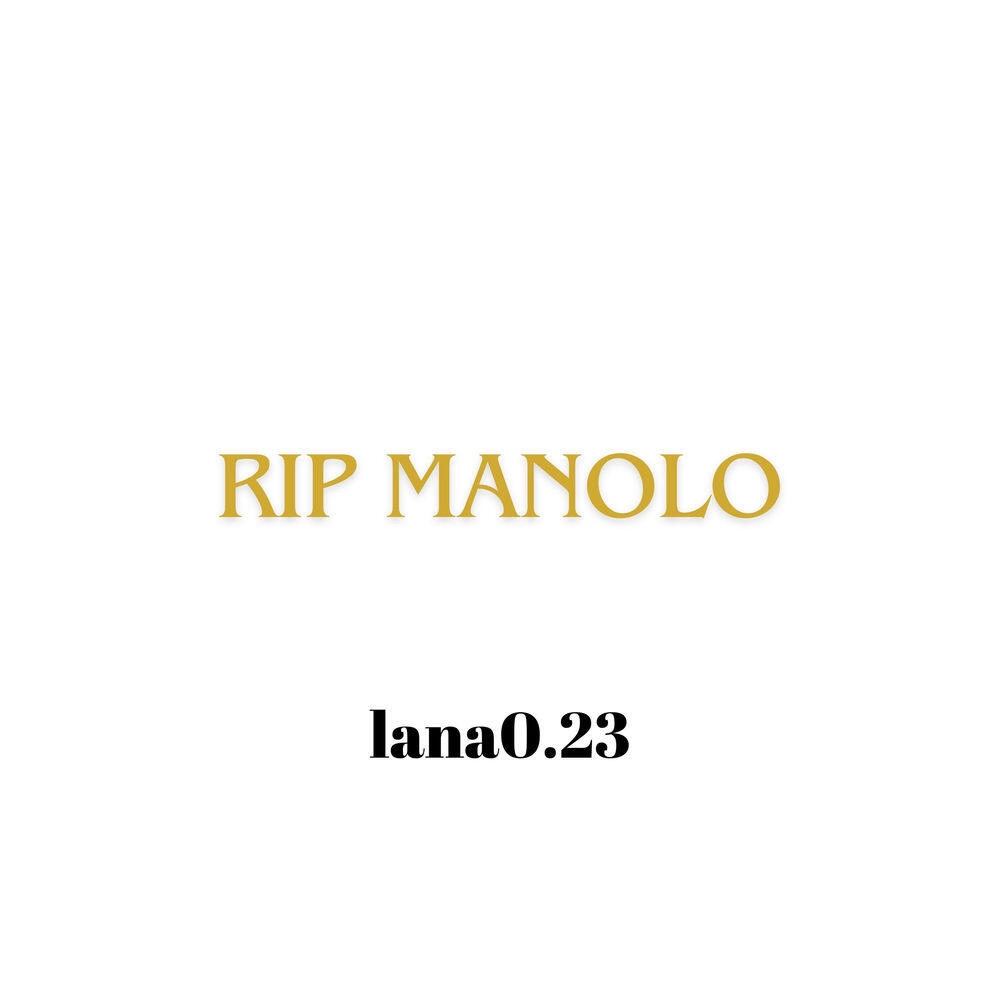 Релиз rip manolo