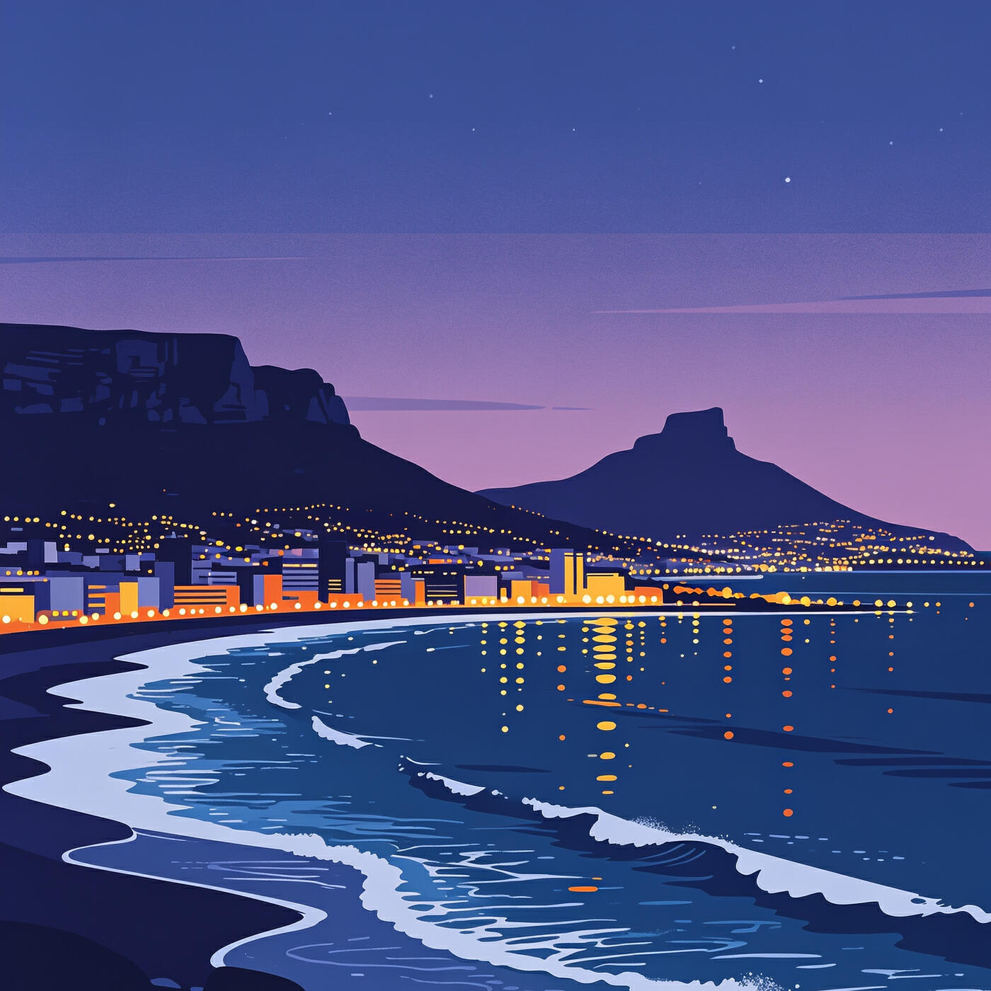 Релиз Cape Town Ocean Lights