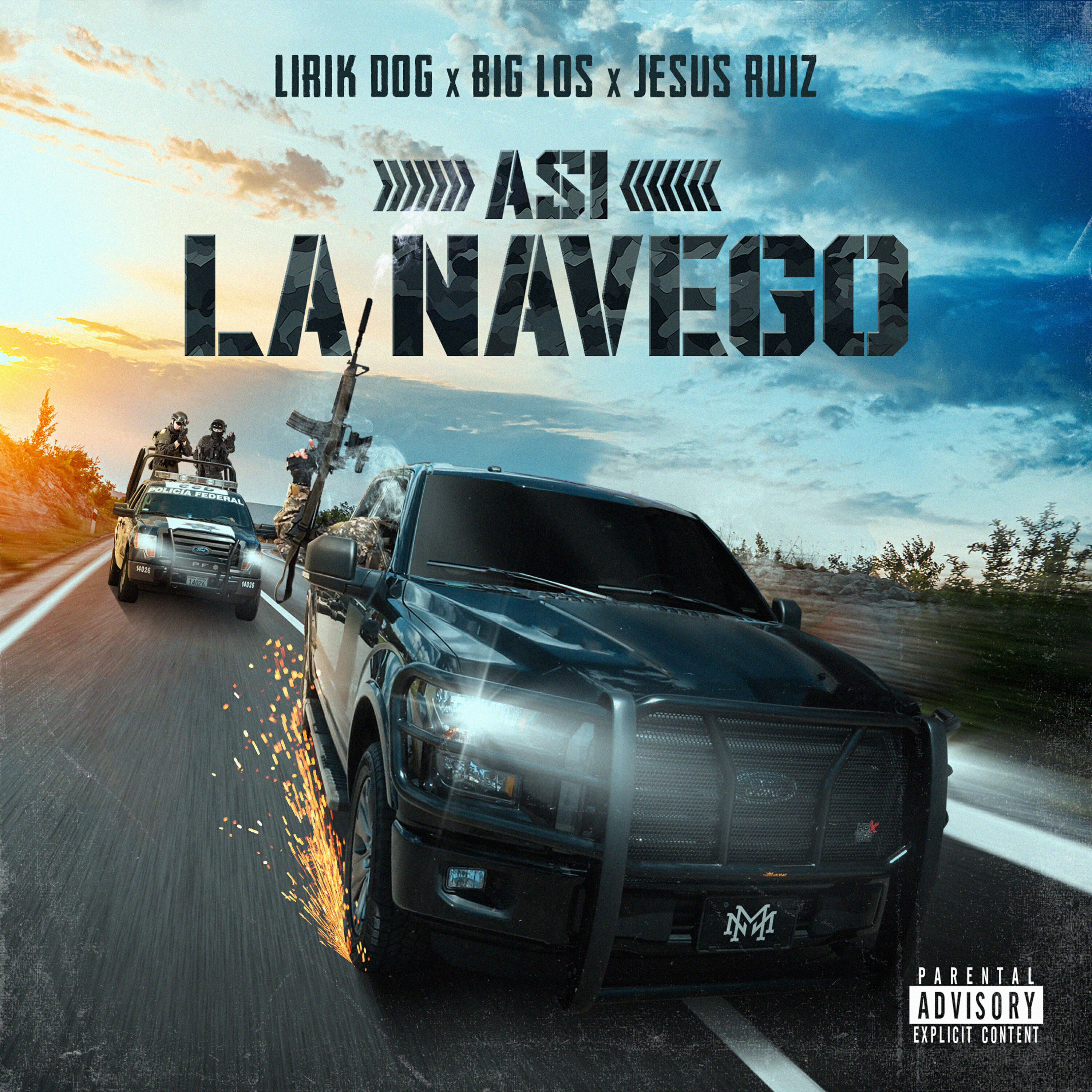 Big Los, lirik dog, Jesús Ruiz - Asi la Navego
