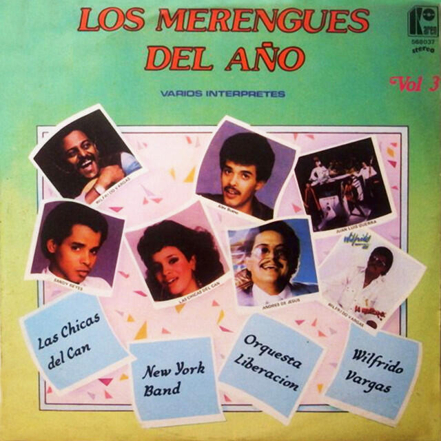 Релиз Los Merengues del Año, Vol. 3