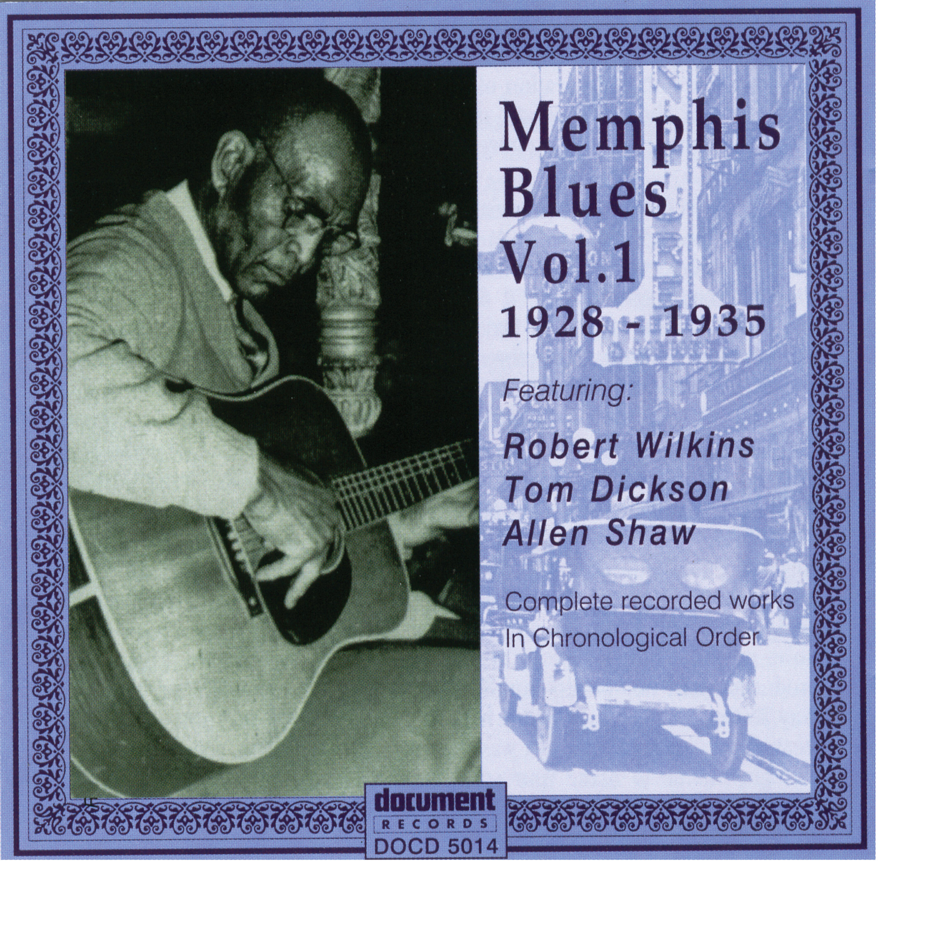 Релиз Memphis Blues, Vol. 1 (1928-1935)